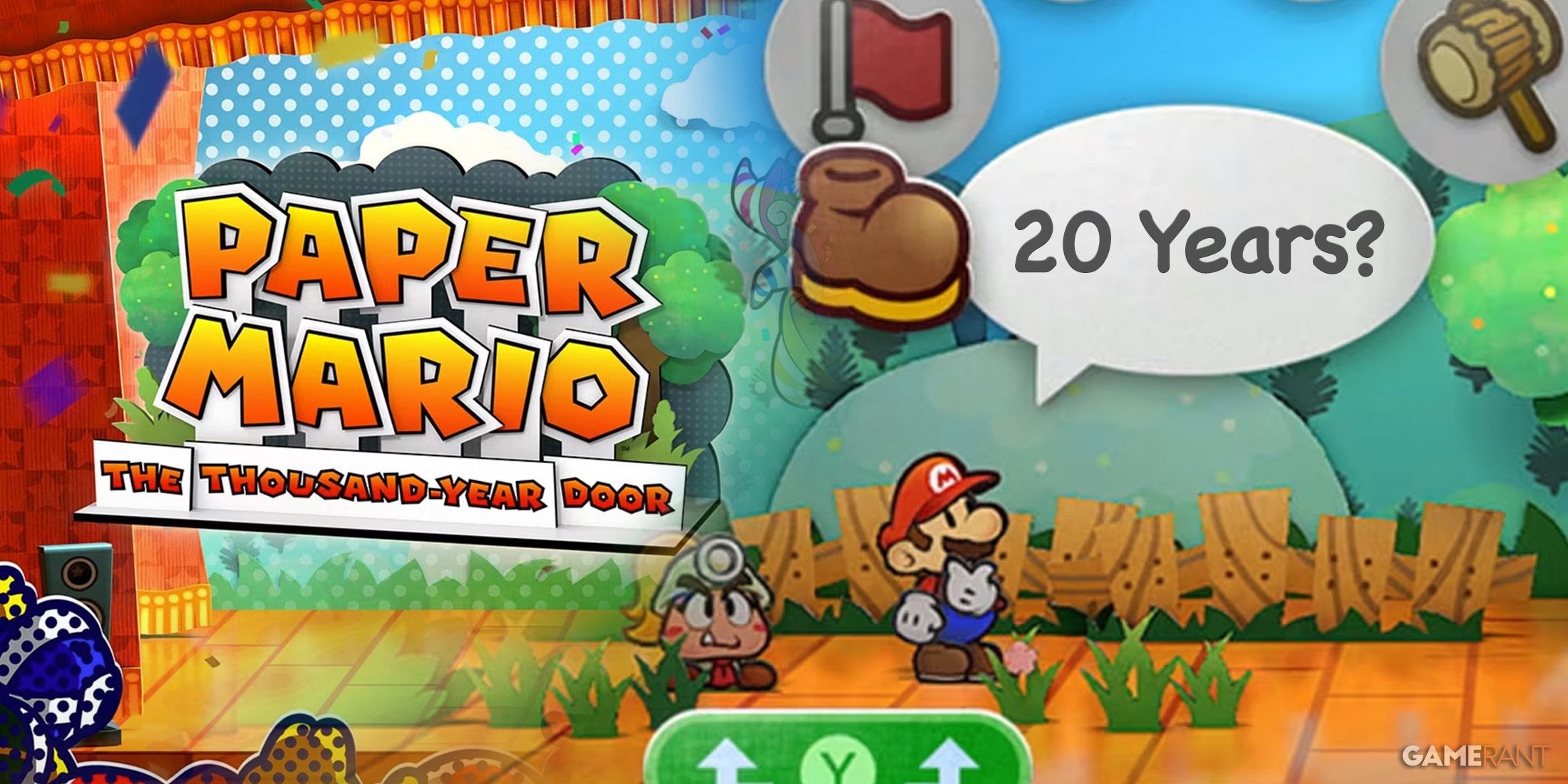 Paper Mario Thousand Year Door 20 Years