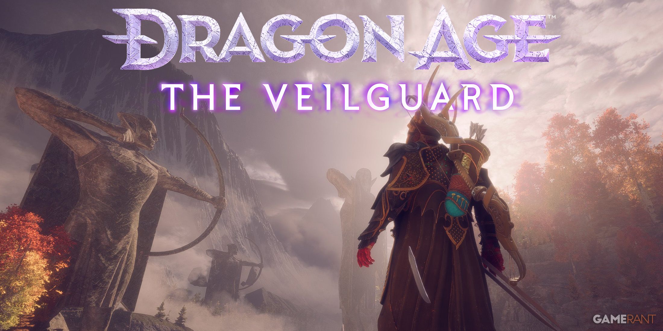 Dragon Age The Veilguard Rook below game logo 2x1 composite