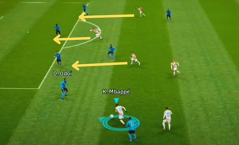 Quick Counter tactic QC efootball 2025