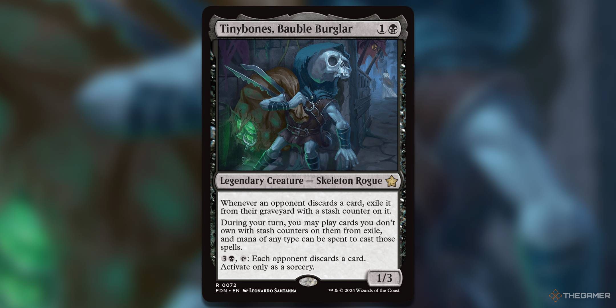 Image of Tinybones, Bauble Burglar card.