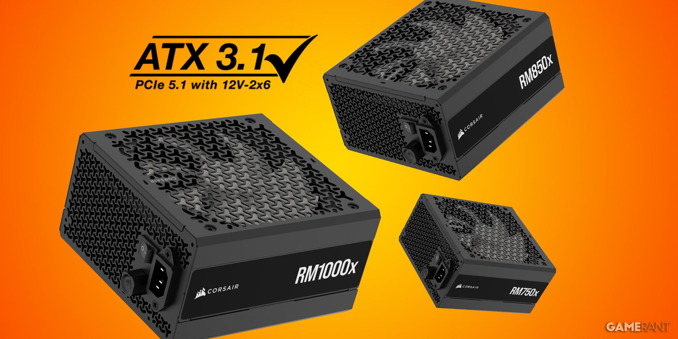 Corsair RMx Series PSUs Get An Upgrade Boasting ATX 3.1 Compliance