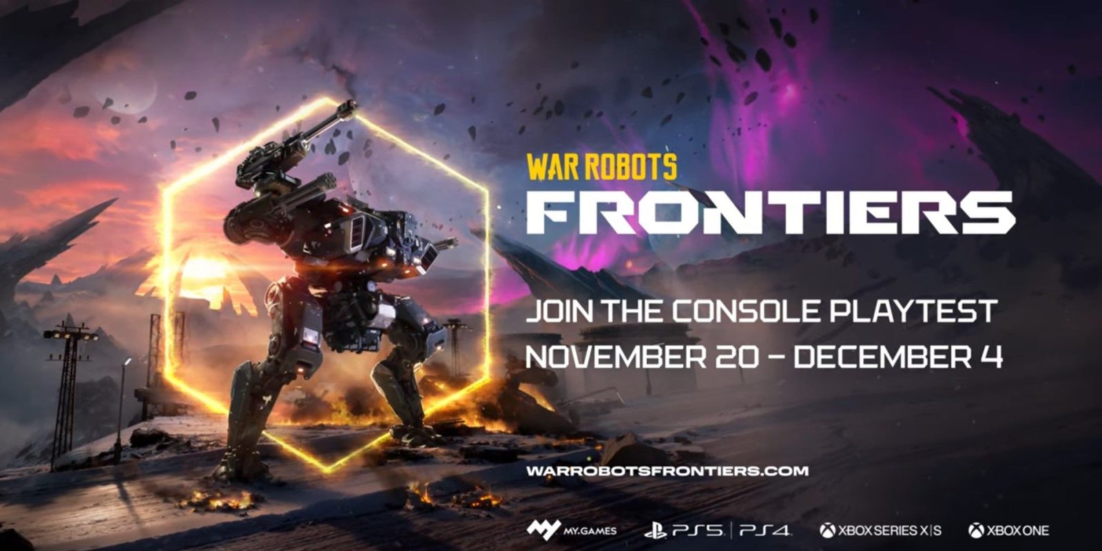 War Robots: Frontiers - Console Playtest Trailer