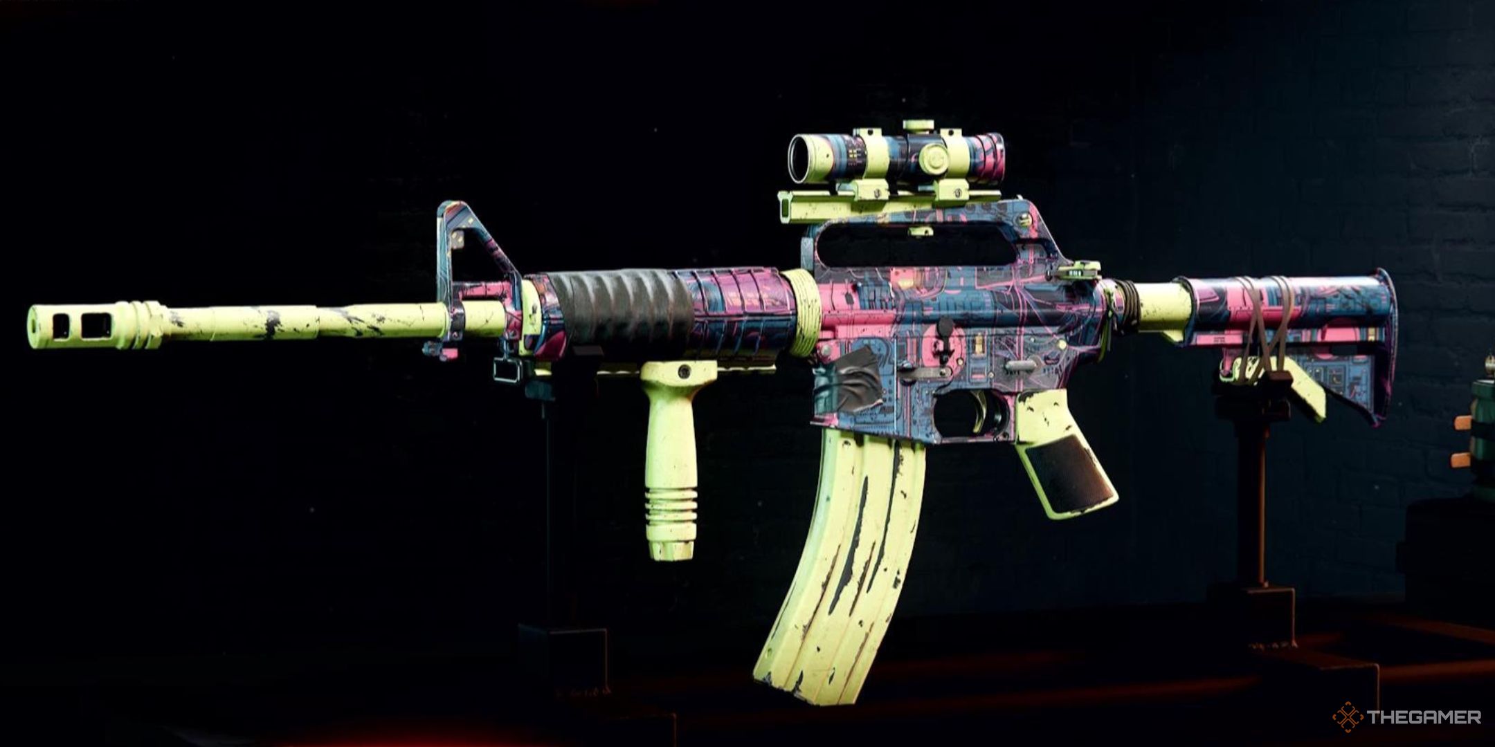 The XM4 in the loadout menus of Call of Duty: Black Ops 6.