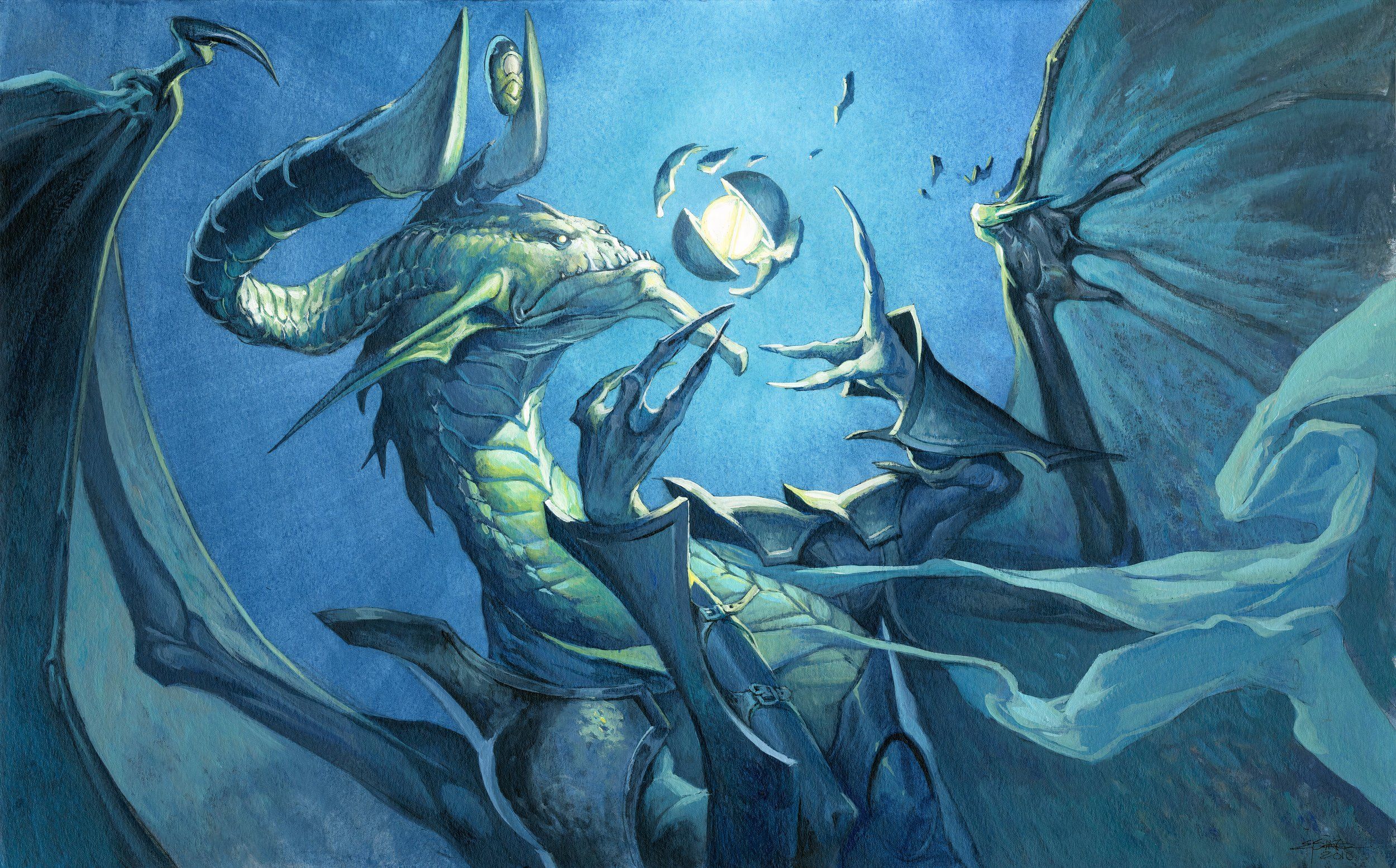 Image of Deep Analysis card art by Jesper Ejsing