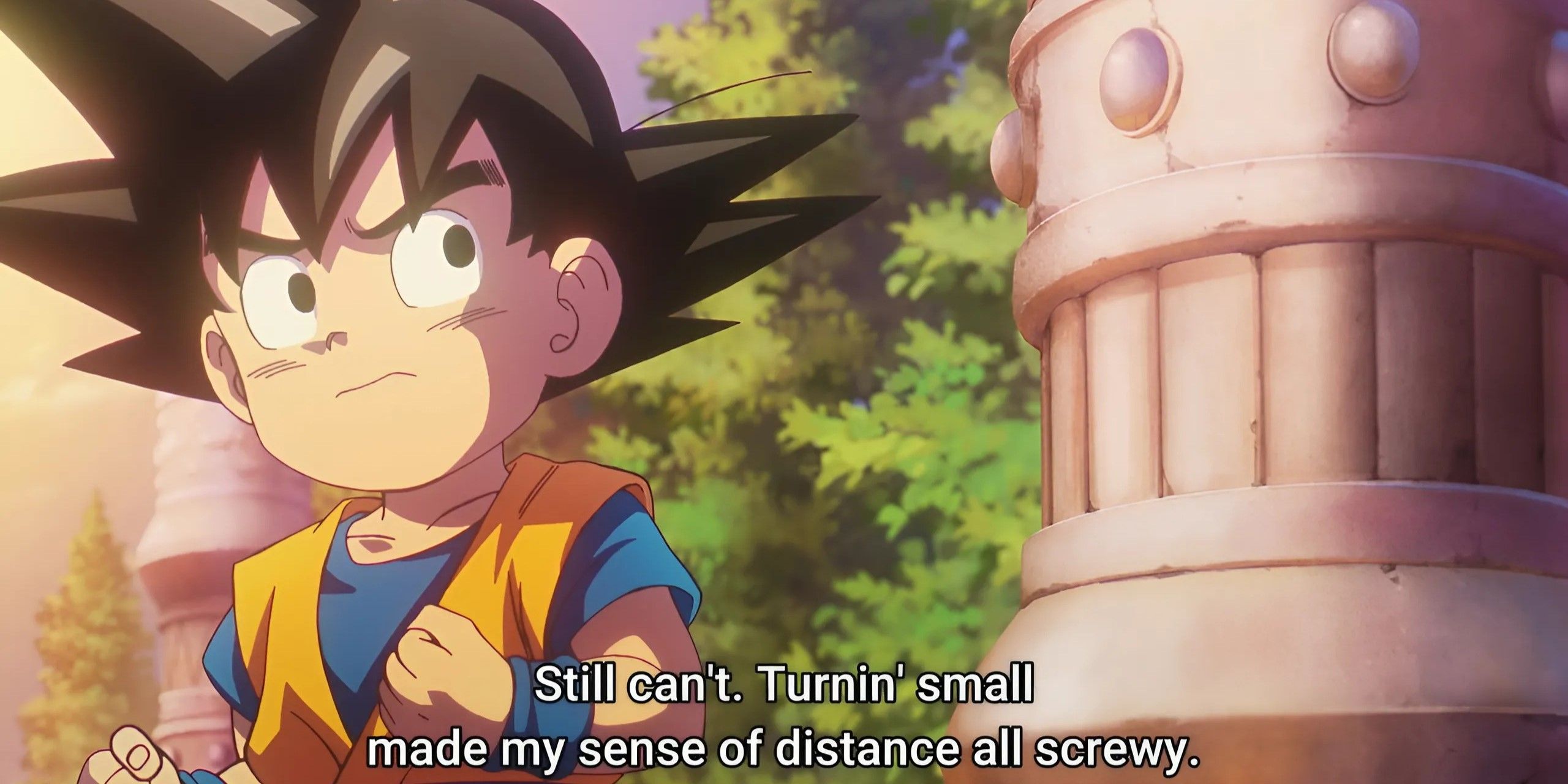 goku depth perception