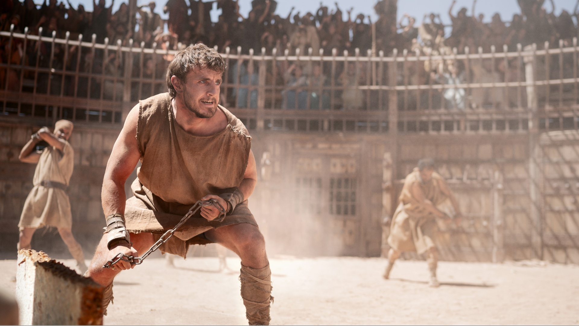 Paul Mescal as Lucius in Gladiator 2