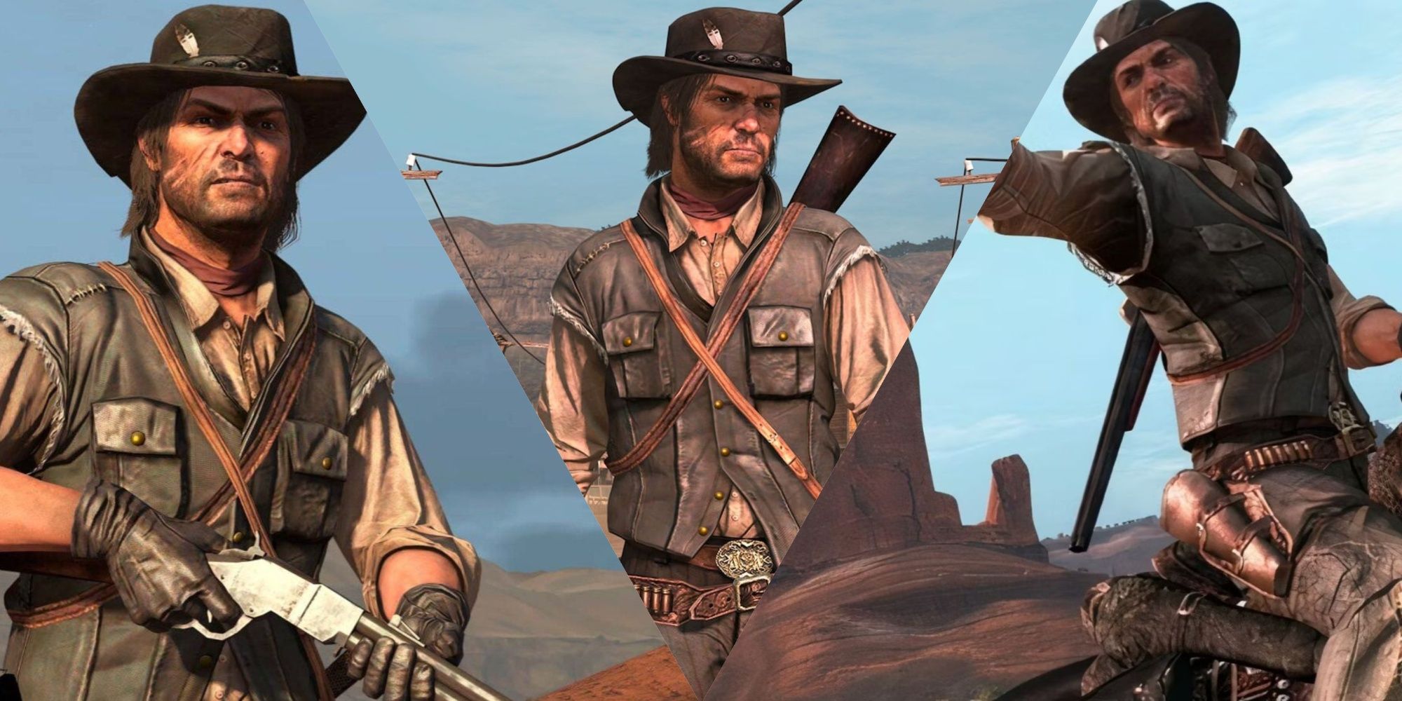 John Marston with High Honor in Red Dead Redemption