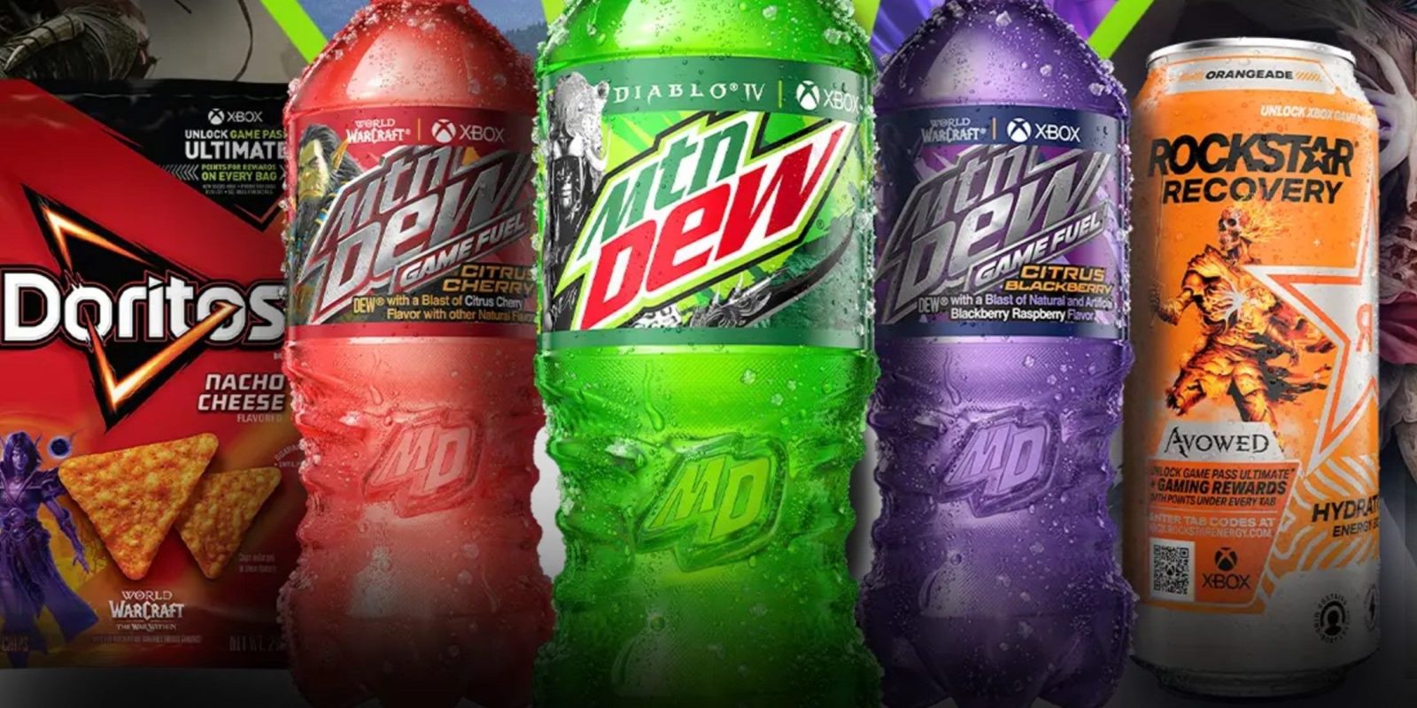 World of Warcraft Fan Selling Over 100 Packs of Mountain Dew