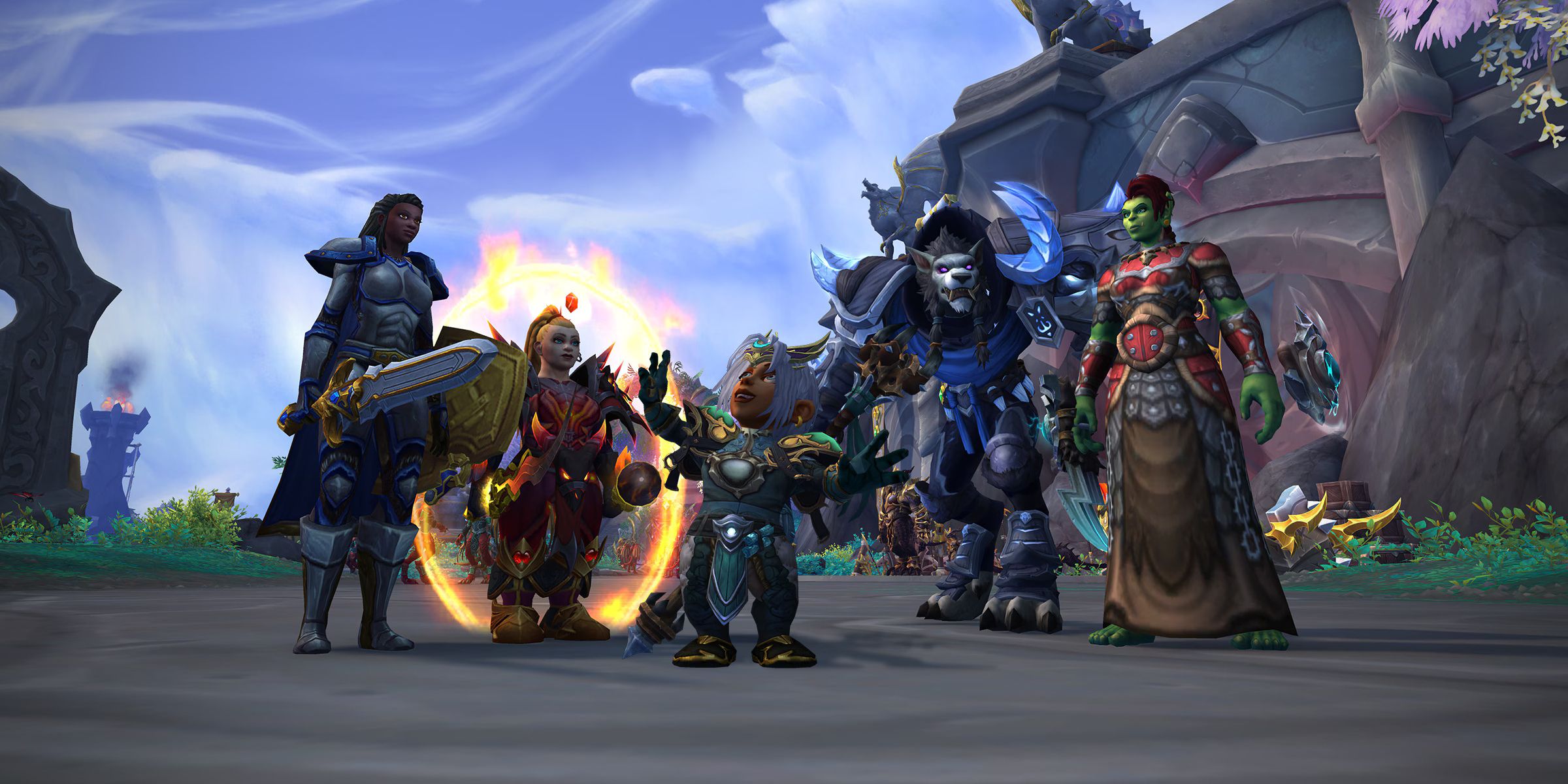 world of warcraft the war within patch 11.0.7 cross faction lfg full party