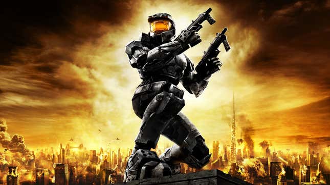 An image shows the Master Chief from Halo 2. 