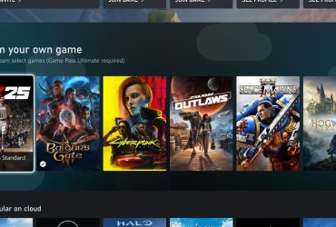 Xbox Game Pass Ultimate subscribers can now stream "select" games from their own library via Cloud Gaming