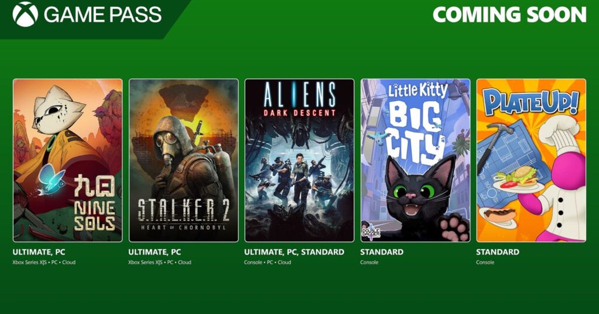 Xbox Game Pass late November titles confirmed