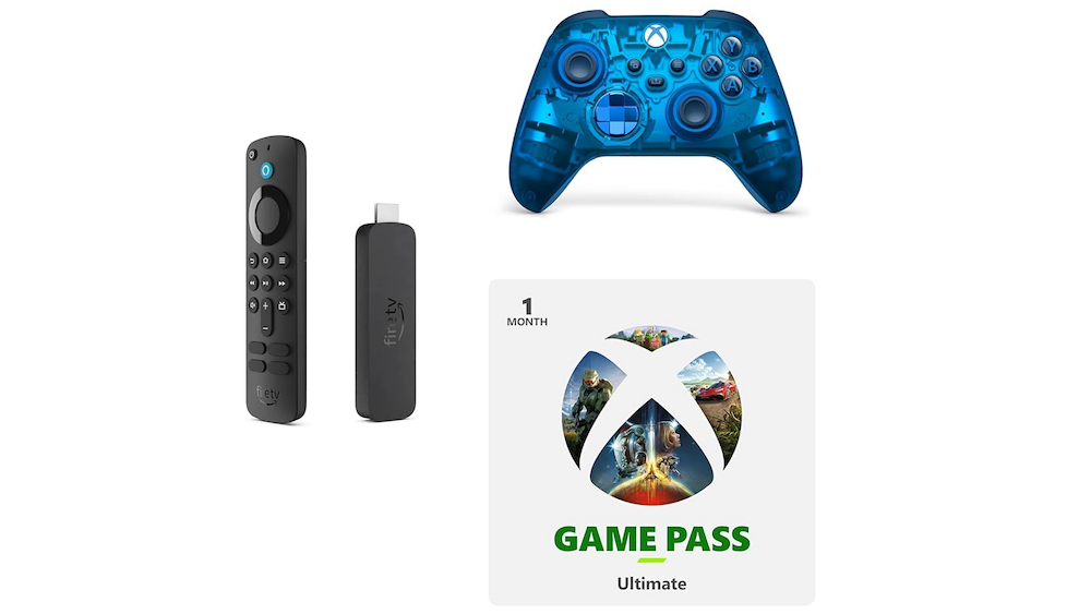 Xbox Controller + 4K Fire Stick + Game Pass Ultimate