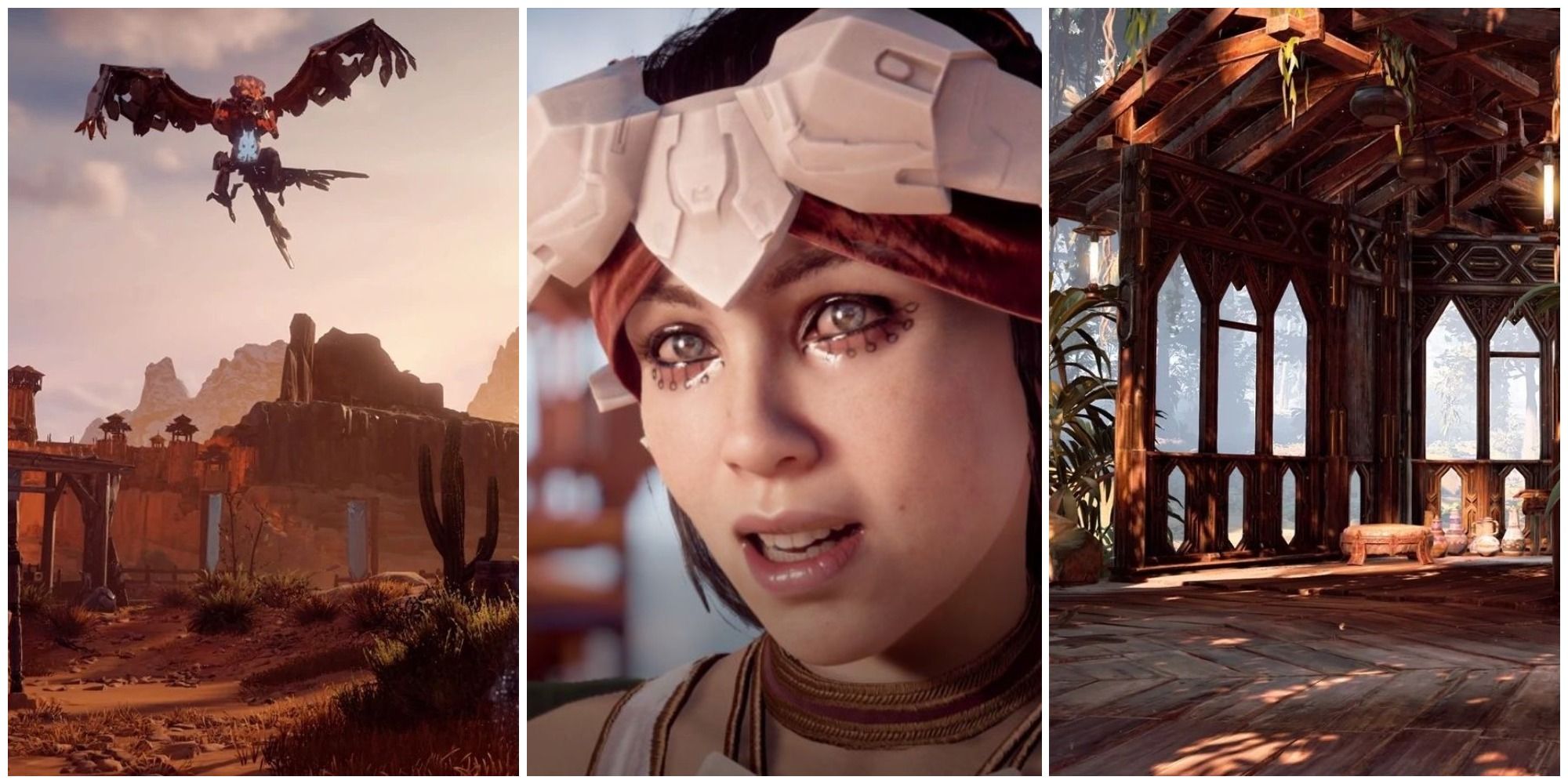 Horizon Zero Dawn Missable Quests Split Image