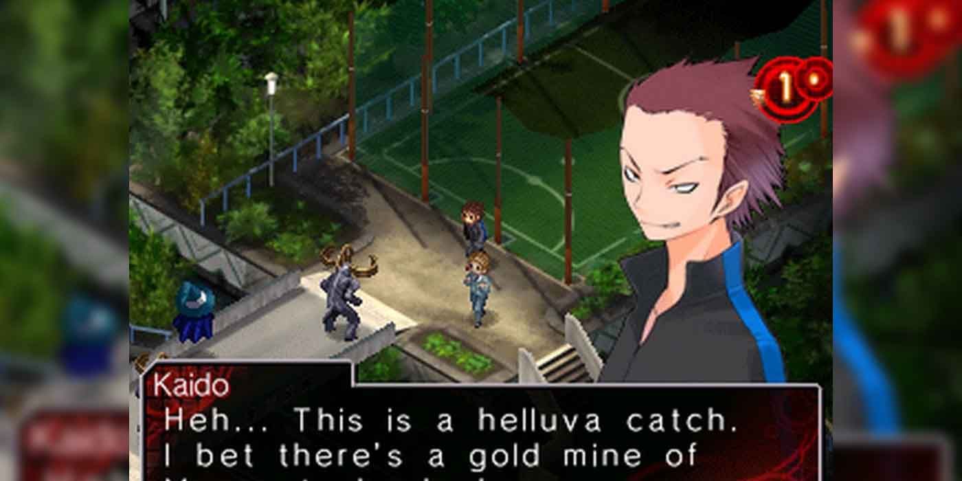 Encountering an enemy in Devil Survivor: Overclocked