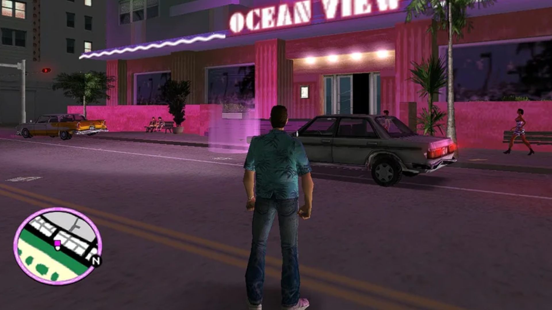 Grand Theft Auto Vice City.