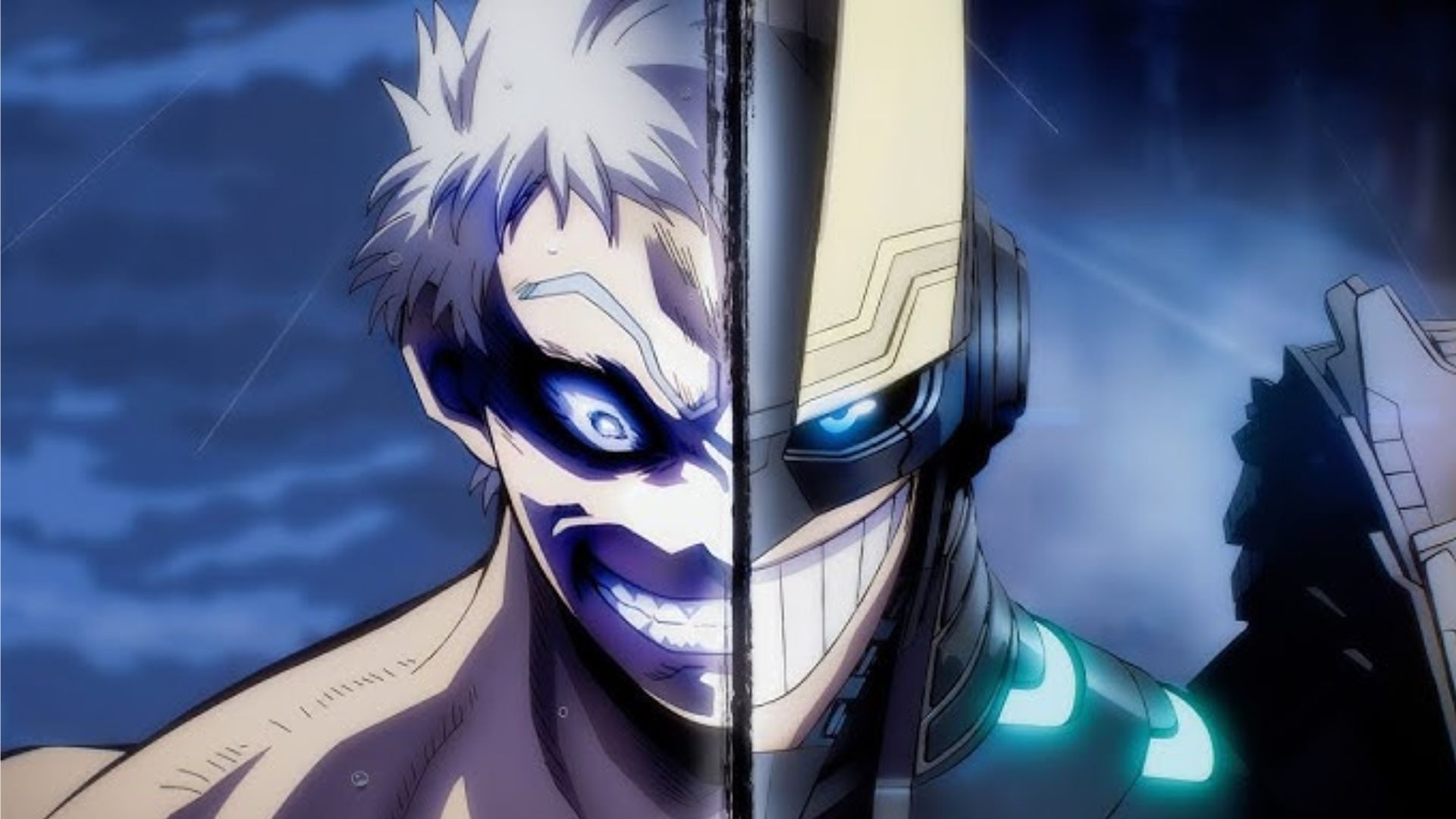 All Might Vs. All For One in My Hero Academia.