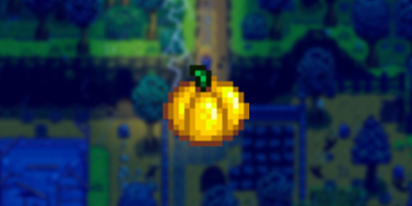 stardew valley golden pumpkin