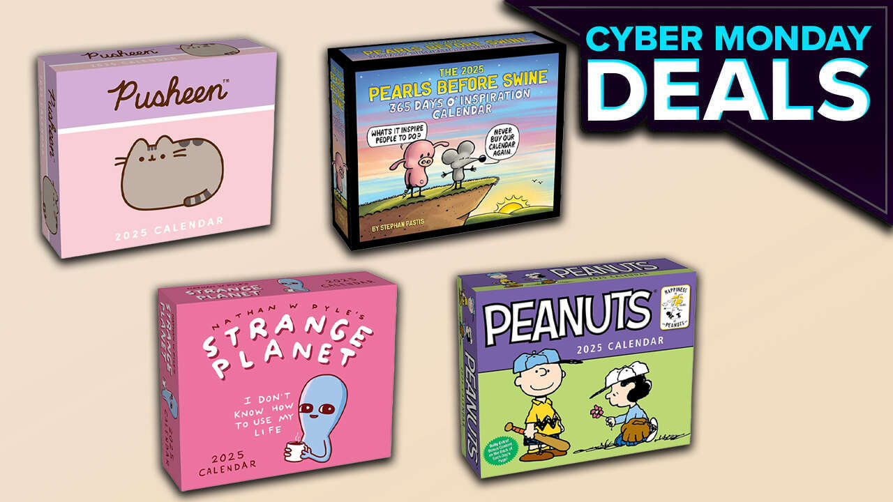 Prep For 2025 With These Comic Strip Calendar Deals