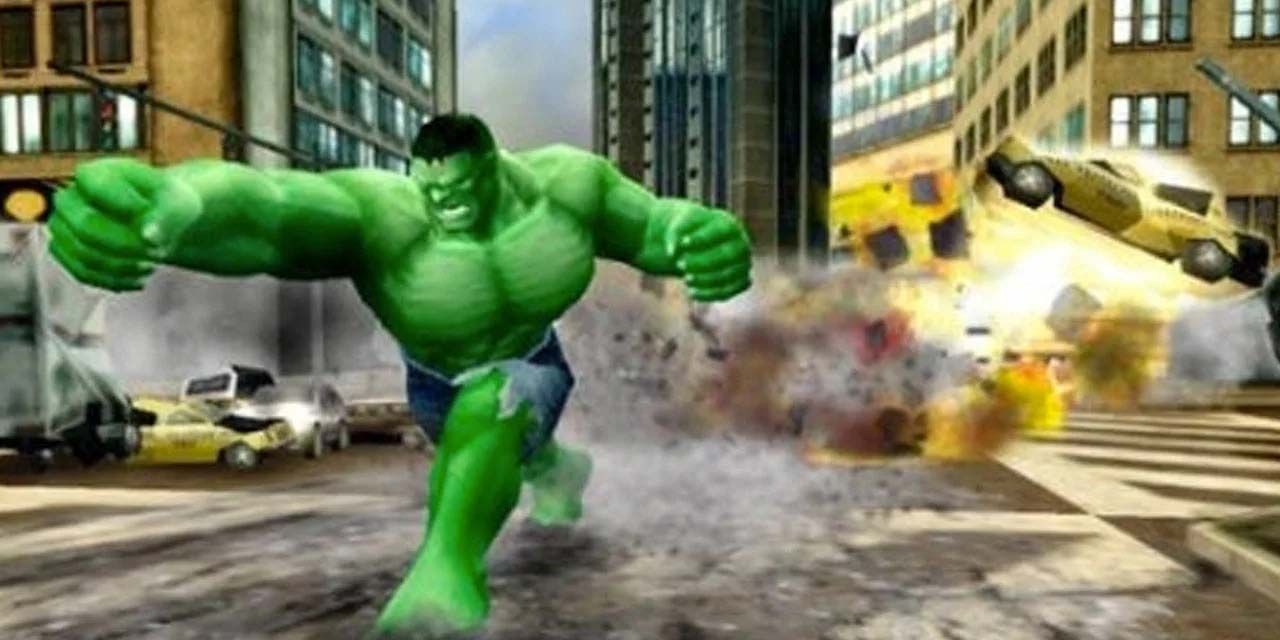 The Incredible Hulk Ultimate Destruction gameplay