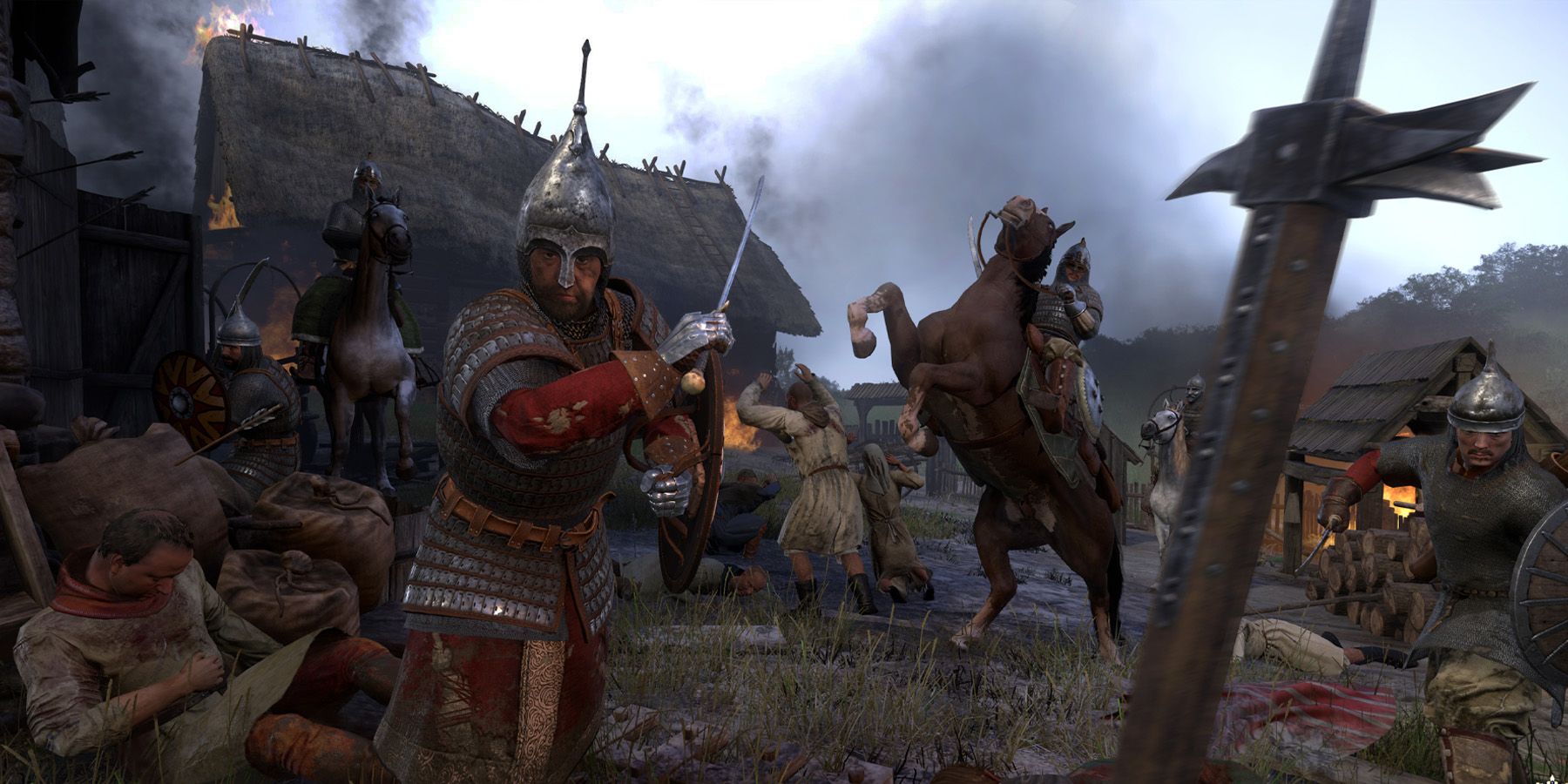 A battle in Kingdom Come Deliverance