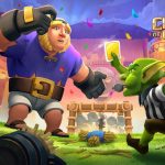 Clash of Clans Clash with Haaland event Yellow Card spell Giant Thrower cover, Clash of Clans December 2024 events