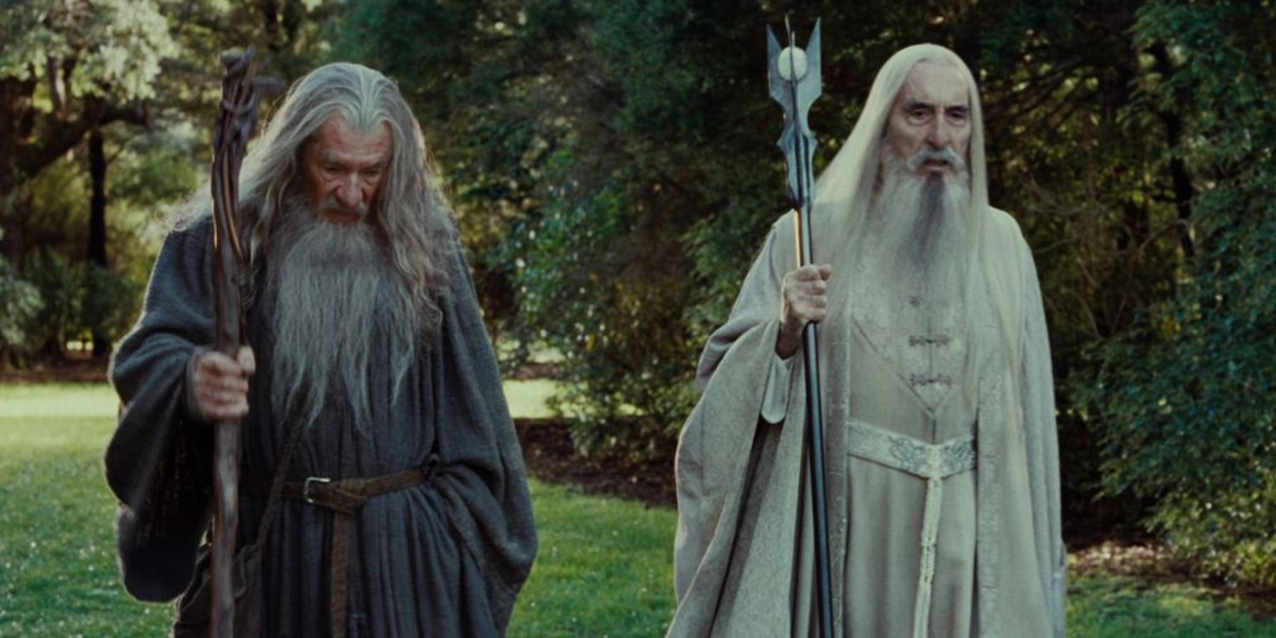 Saruman and Gandalf