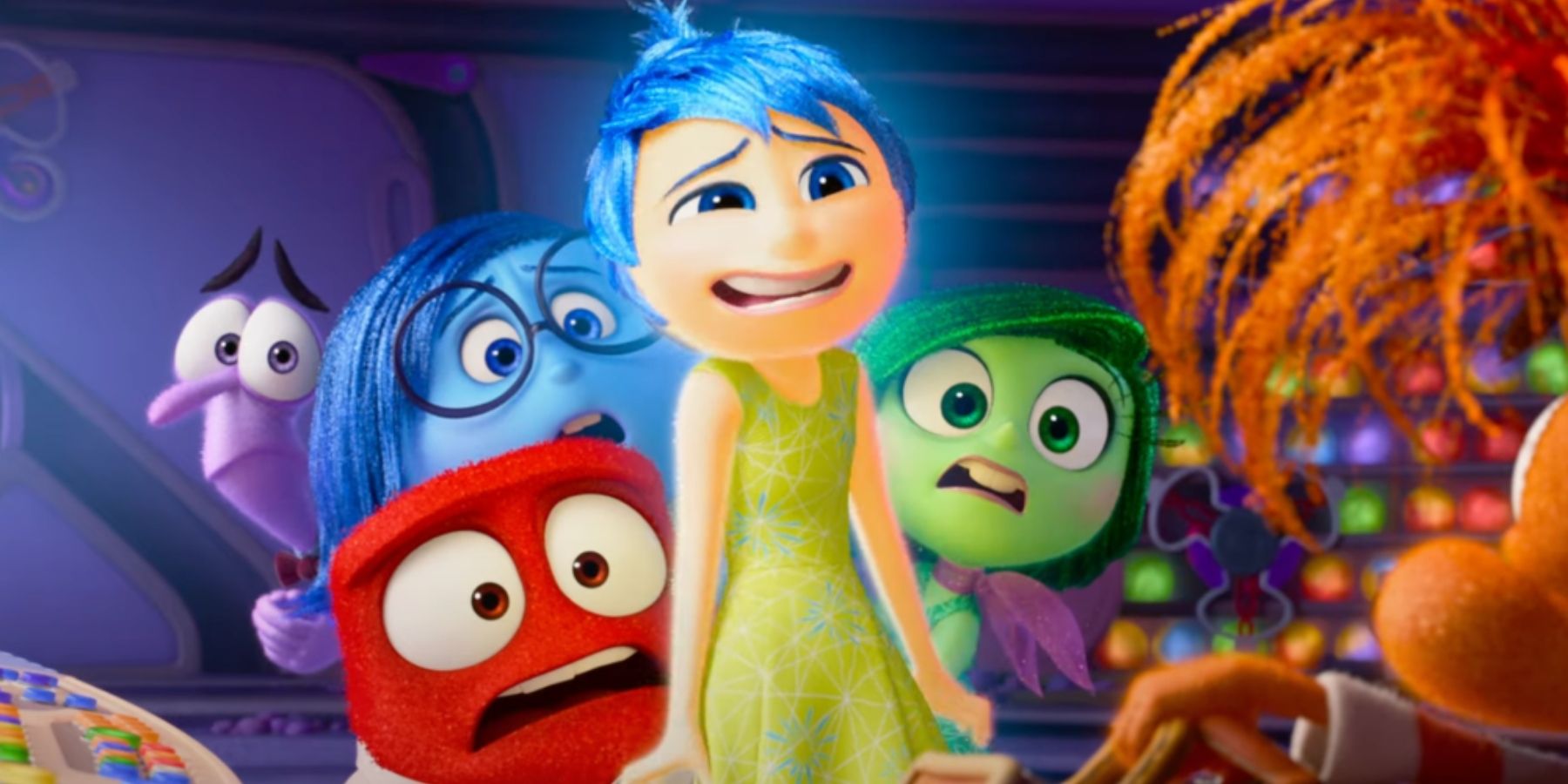 The emotions in Inside Out 2