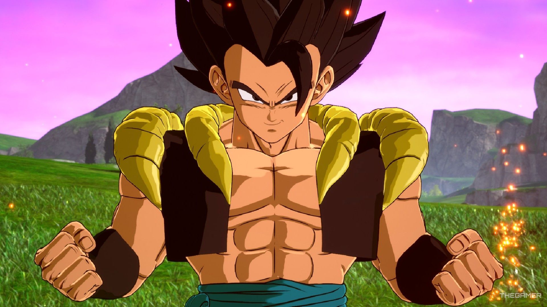 Dragon Ball Sparking Zero image showing Gogeta from Super.