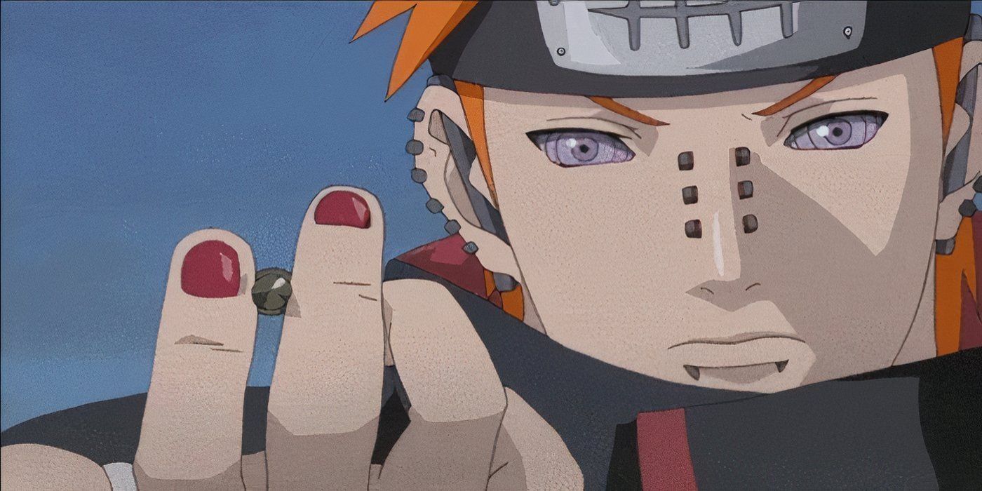 Pain's Painted Fingernails in Naruto