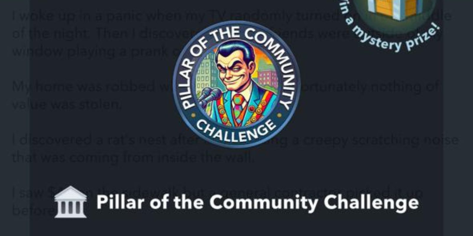 How to Complete the Pillar of the Community Challenge