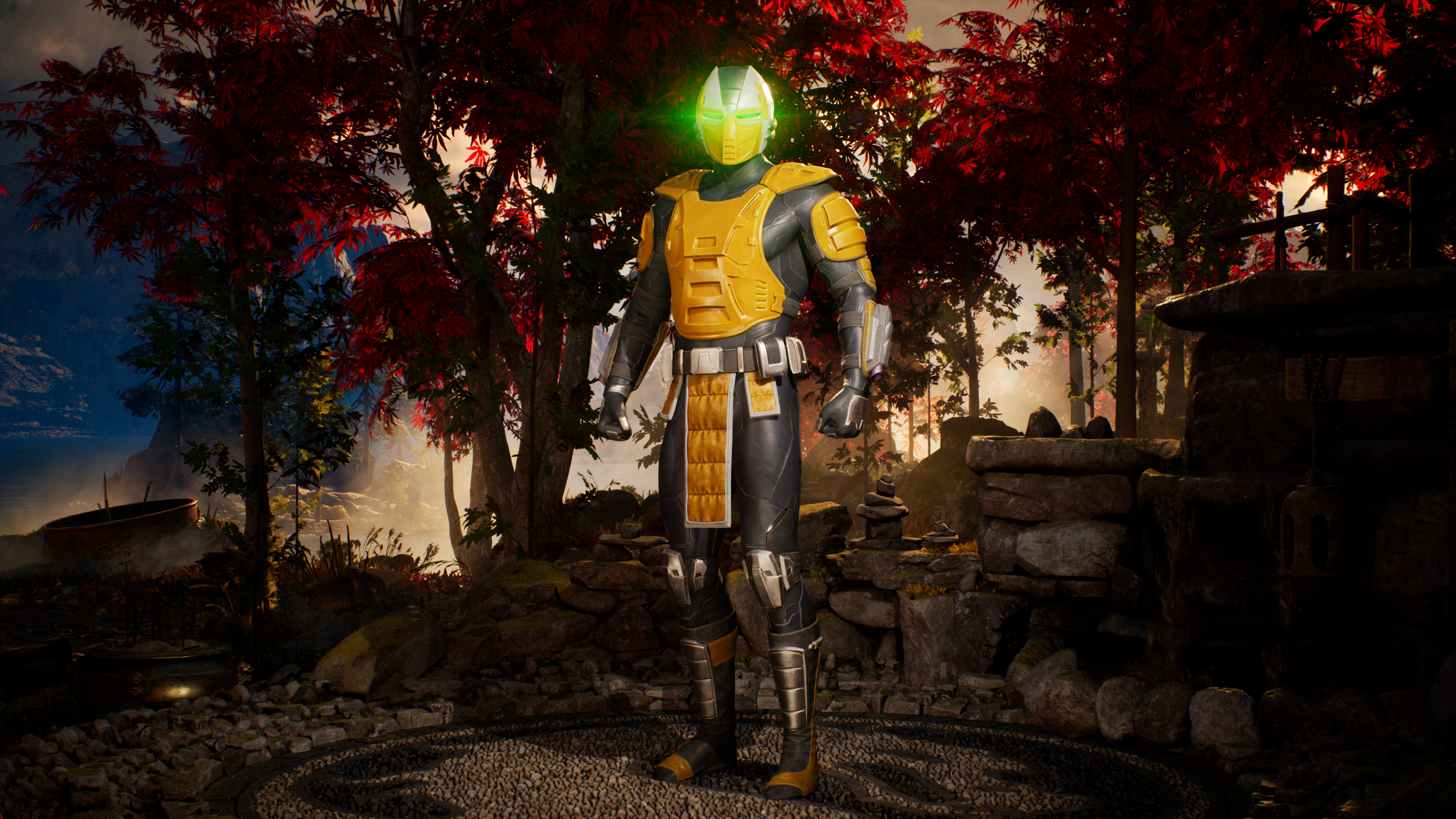 A look at Cyrax in Mortal Kombat 1.