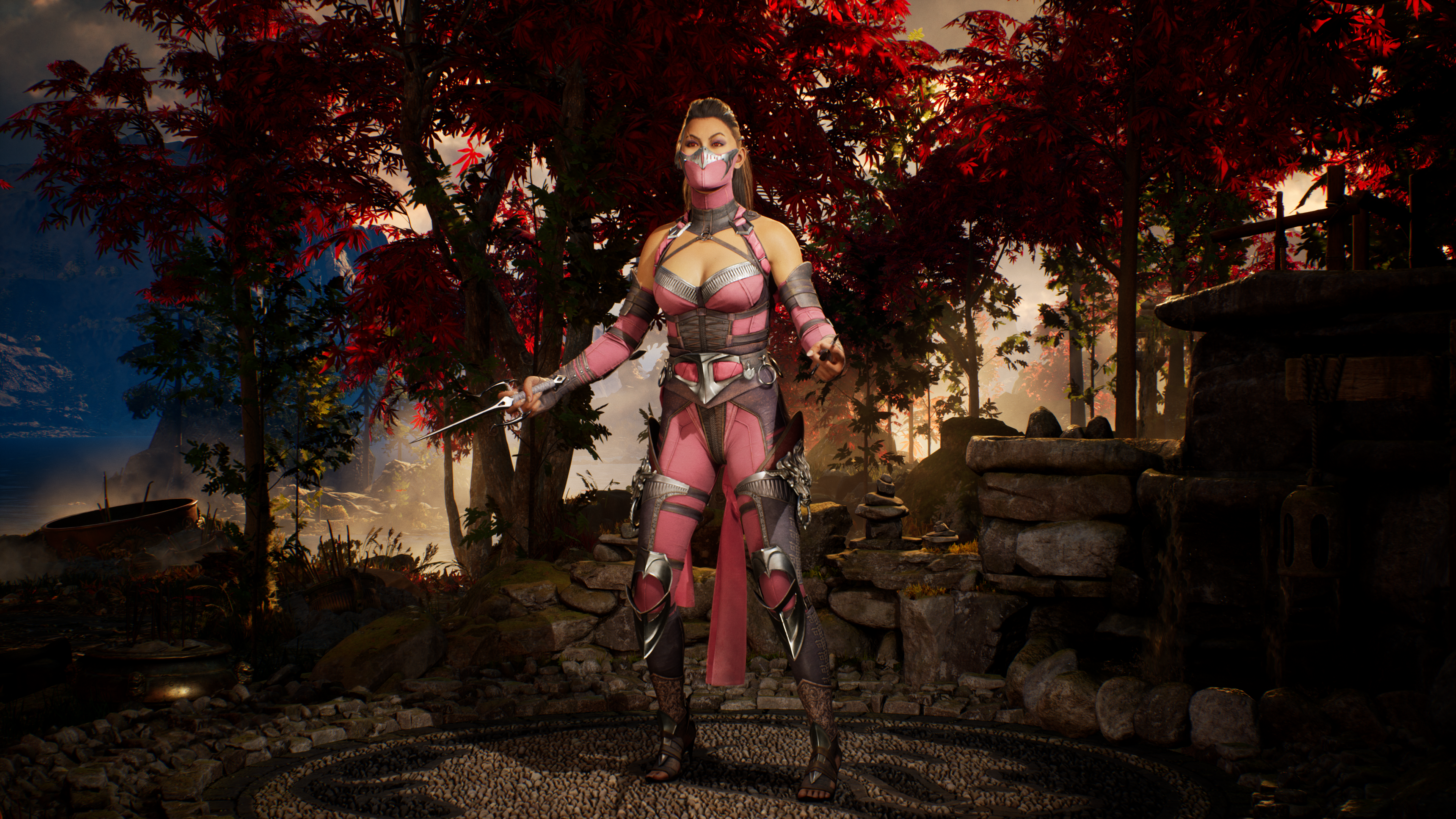 A look at Mileena in Mortal Kombat 1.