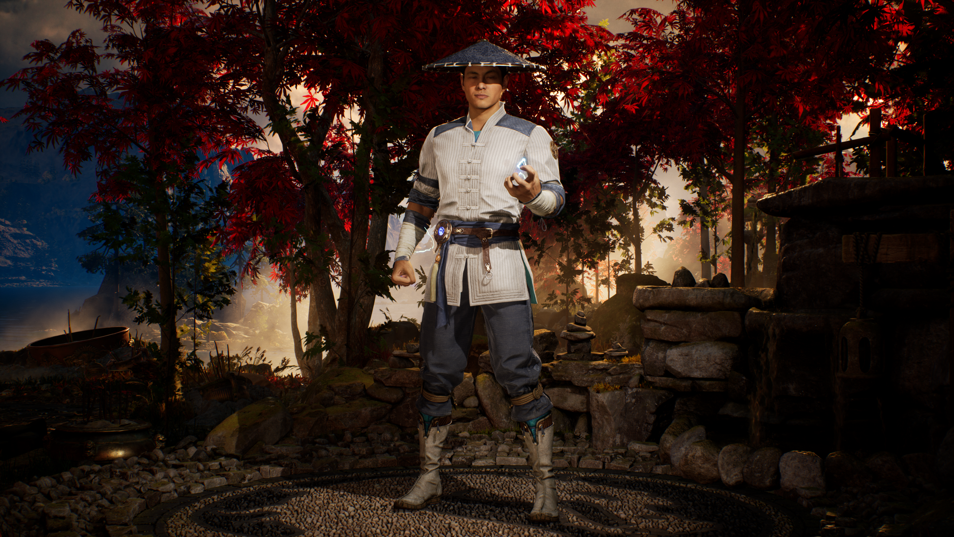 A look at Raiden in Mortal Kombat 1.