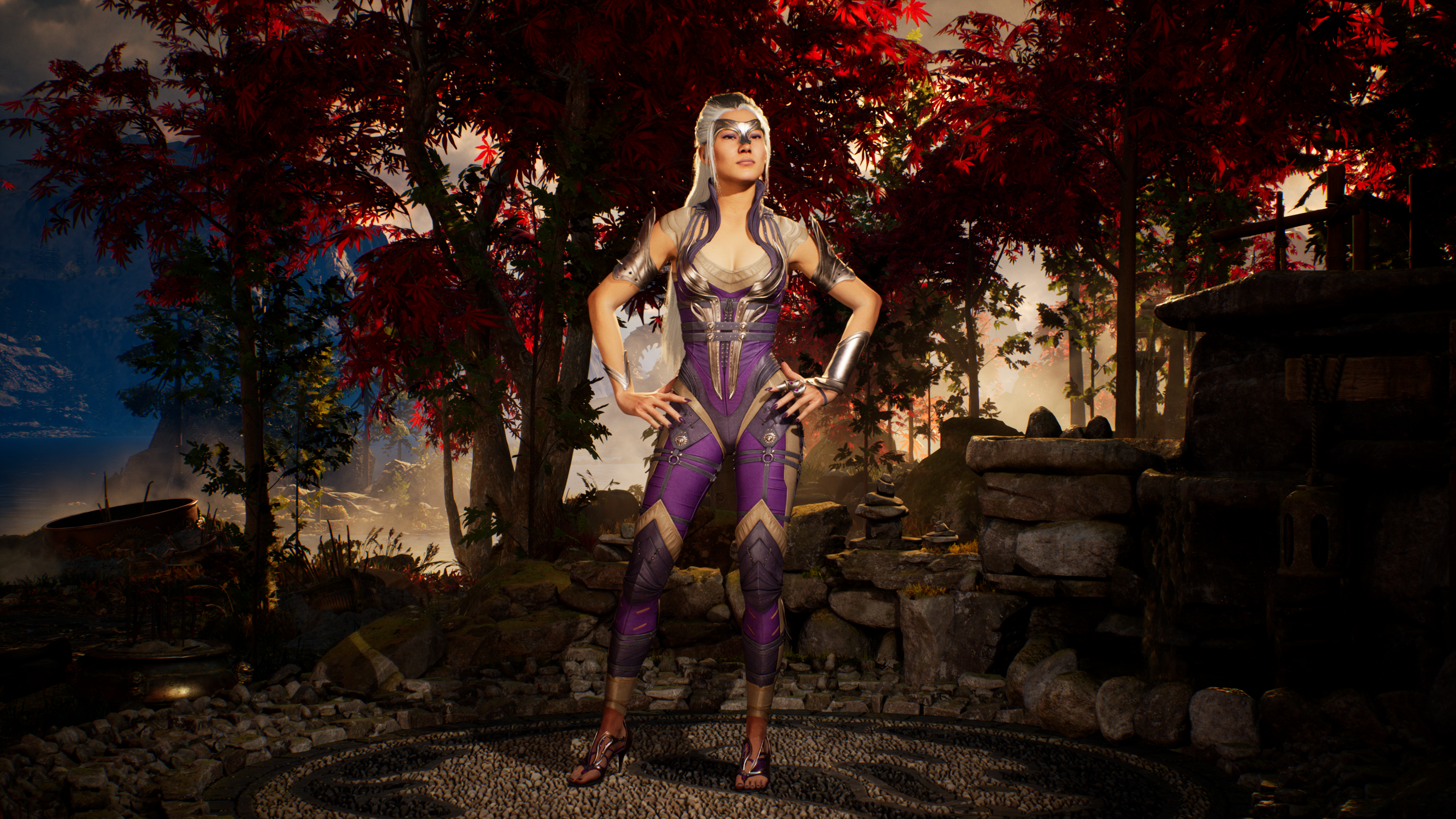 A look at Sindel in Mortal Kombat 1.