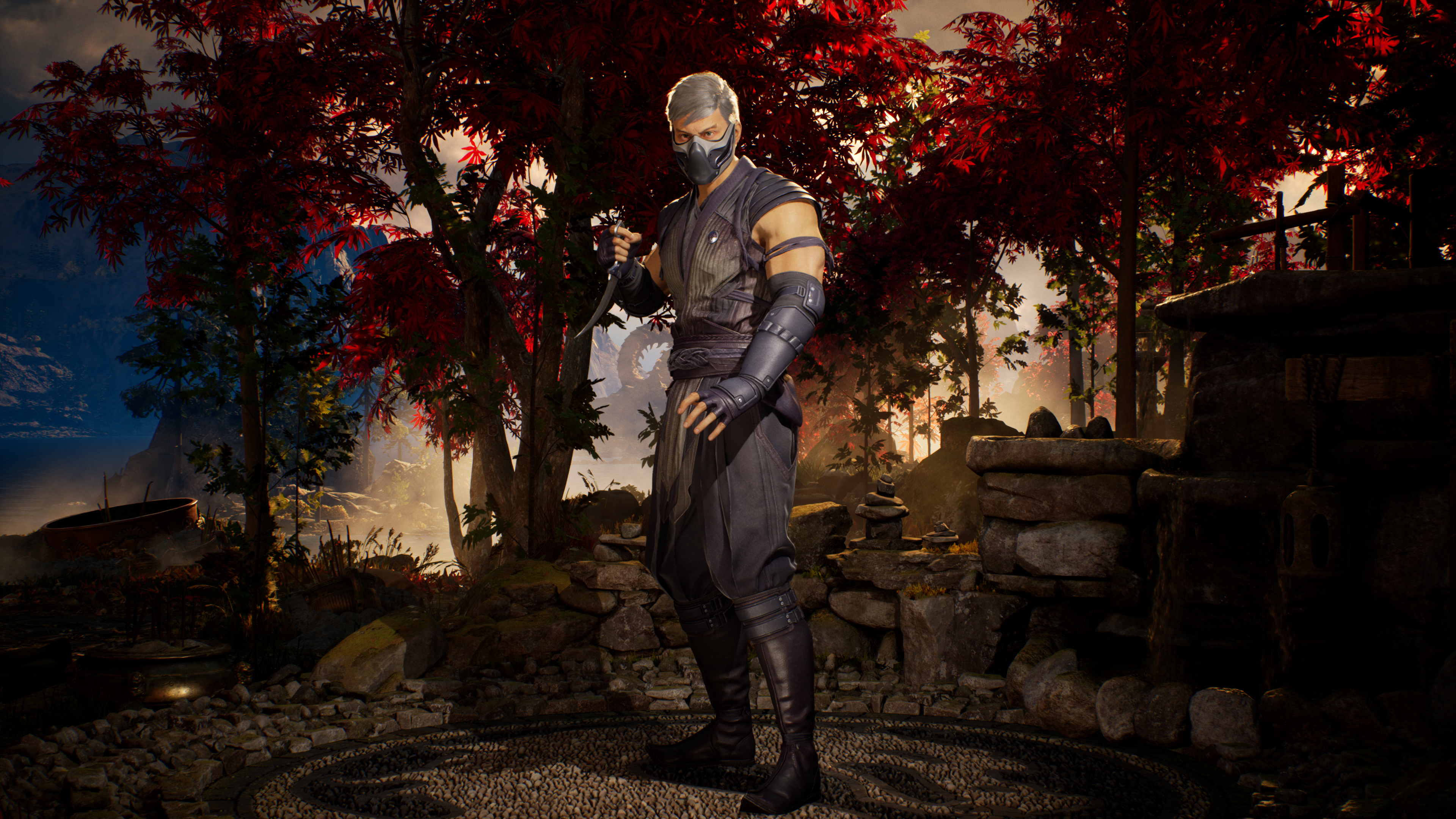 A look at Smoke in Mortal Kombat 1.