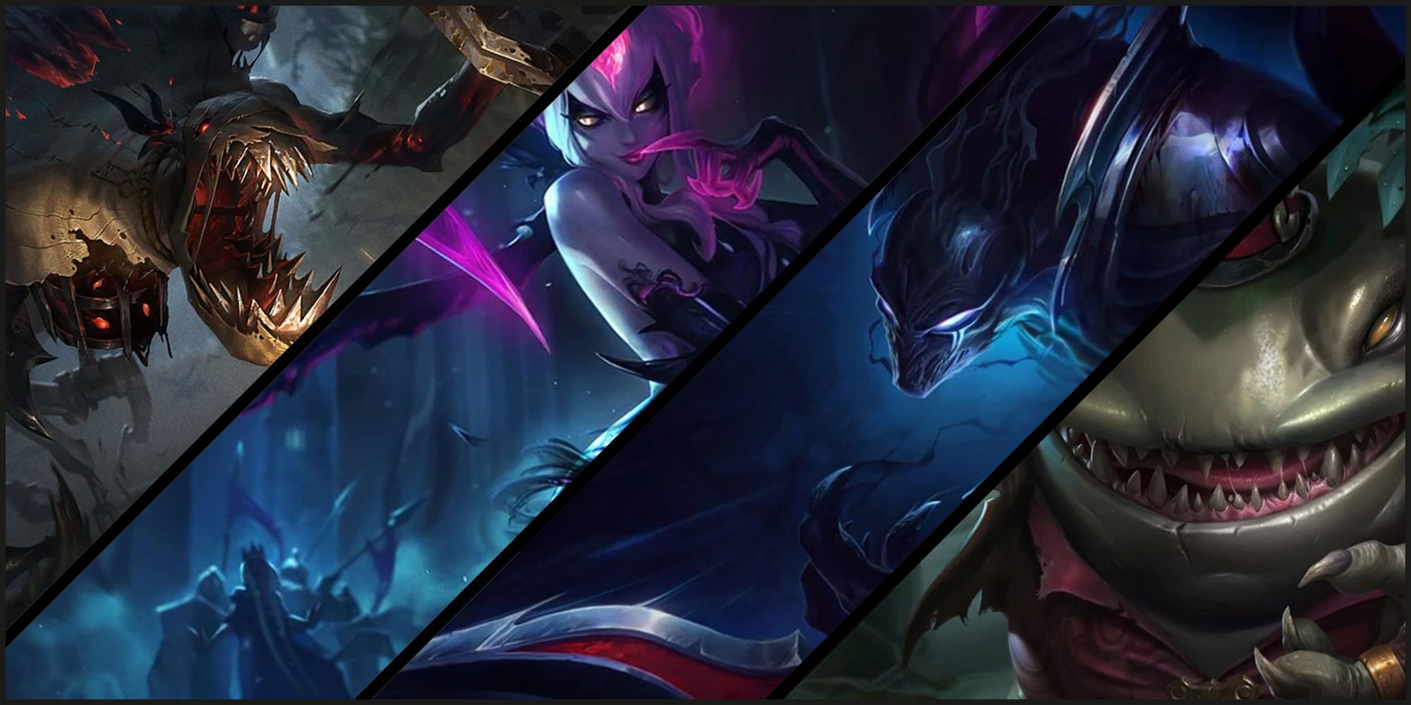 League Of Legends - All Four Of The Prominent Demons Seen Throughout The Game