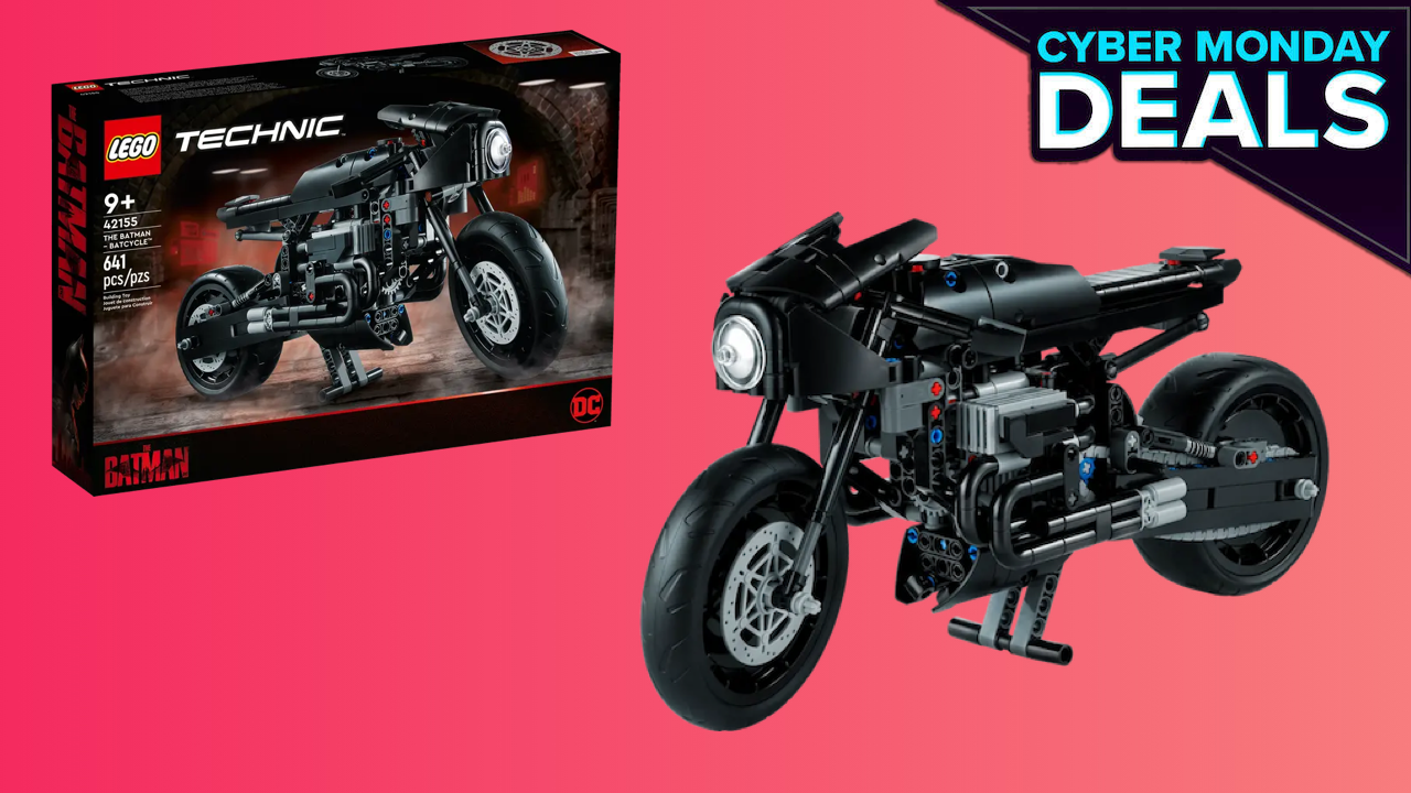 Lego Batcycle From The Batman Is Only $30 In Walmart's Cyber Monday Sale