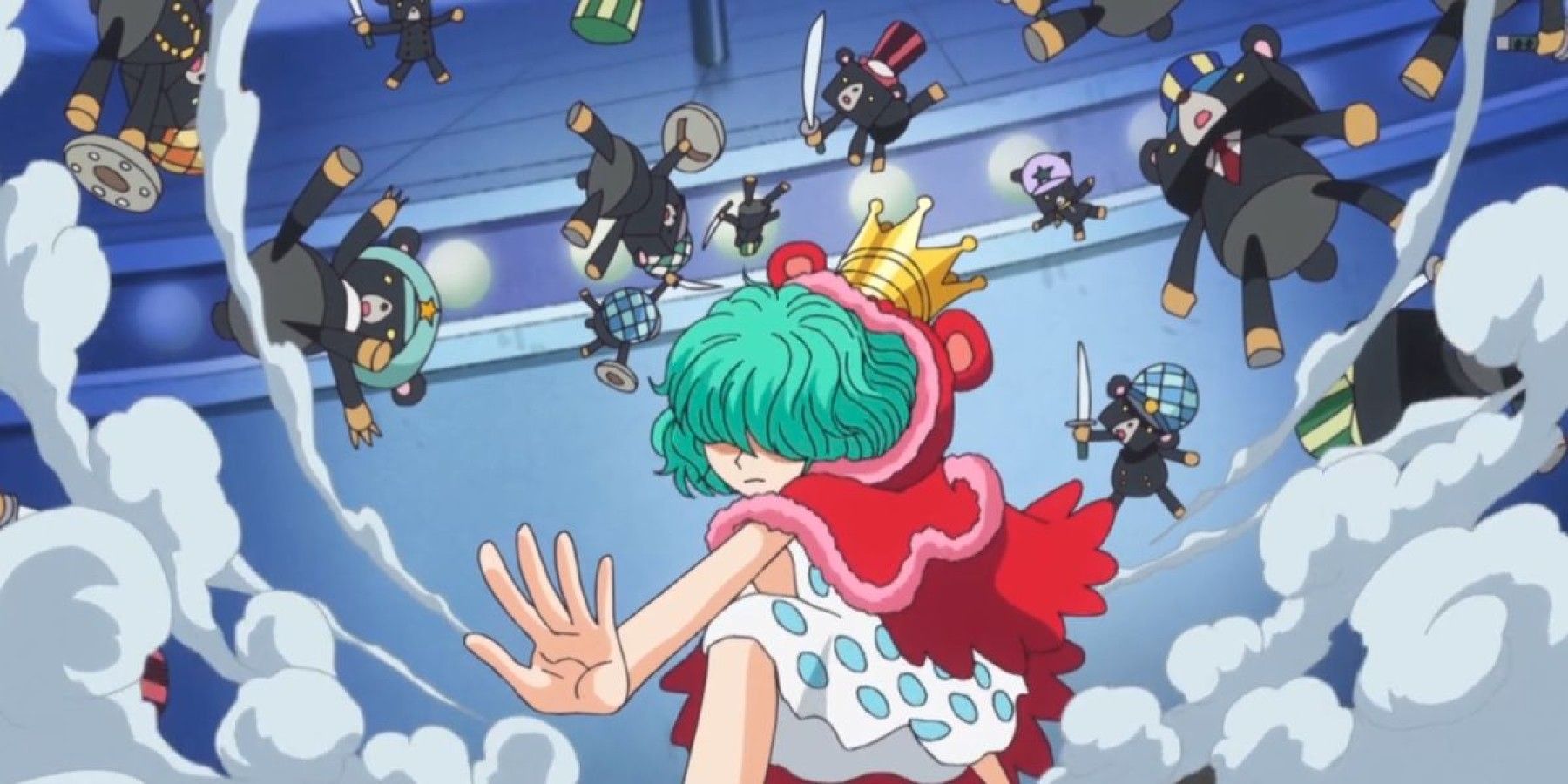 Sugar using her devil fruit in One Piece (1)