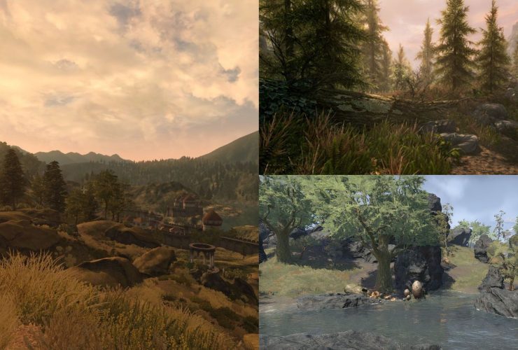 Most Beautiful Locations In The Elder Scrolls Games