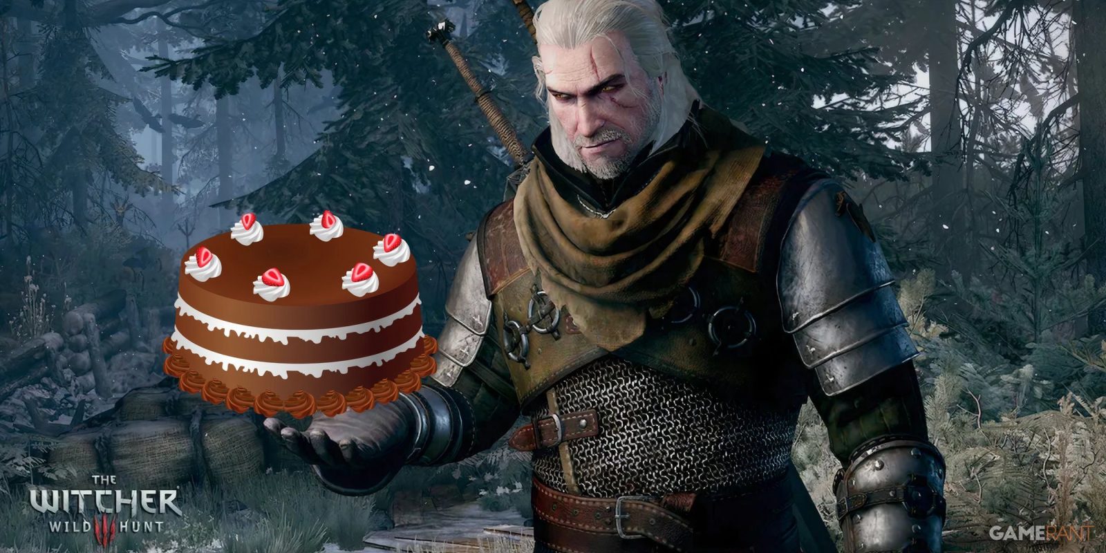 The Witcher 3 Fan Transforms the Game's Biggest Meme Into a Cake