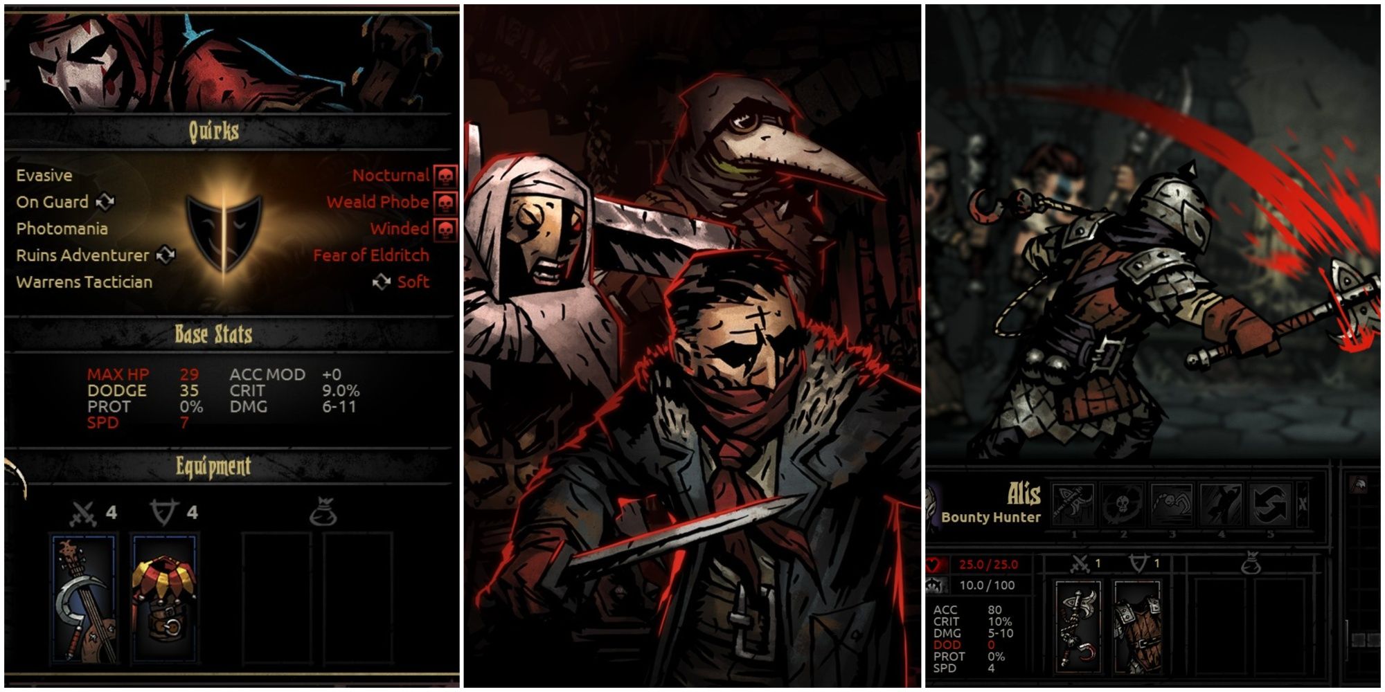 darkest dungeon quirks, heroes