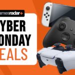 Cyber Monday gaming deals with a DualSense, Xbox Wireless controller, and Nintendo Switch OLED