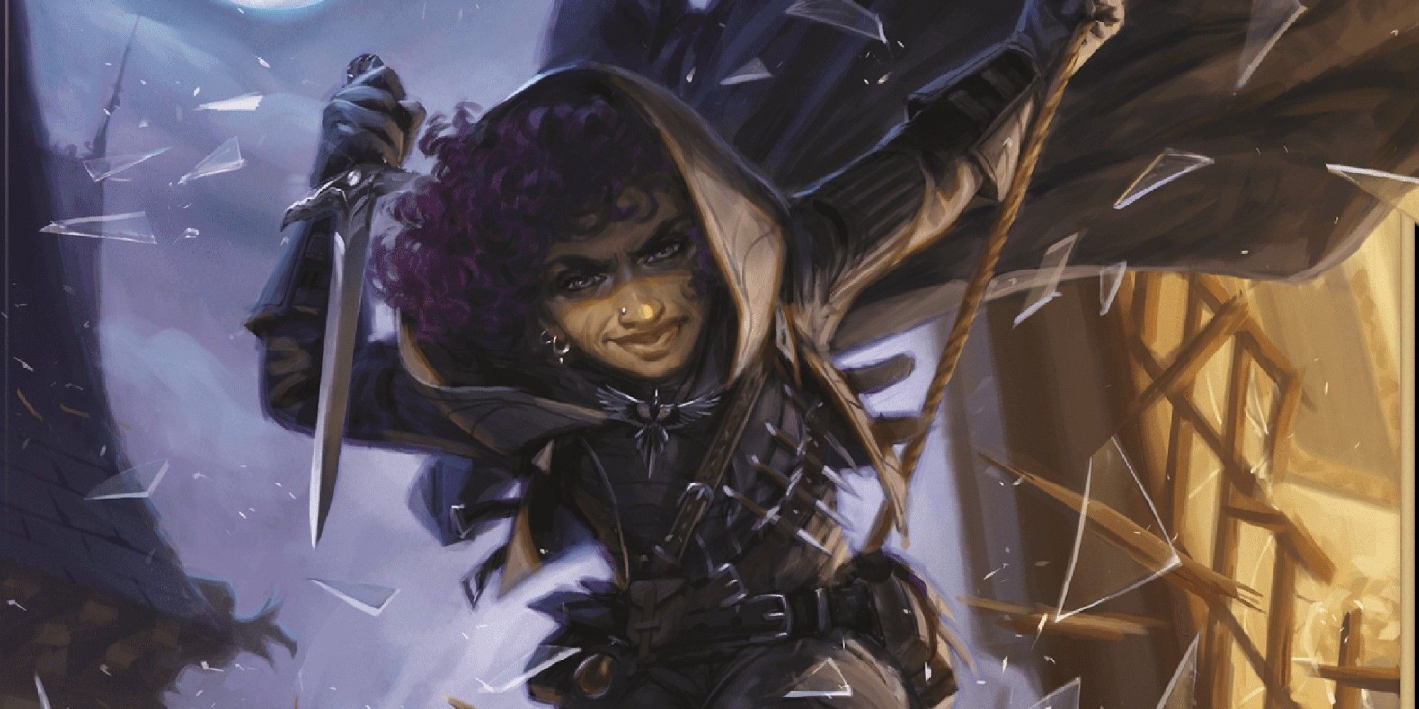 Dungeons & Dragons image showing a rogue.