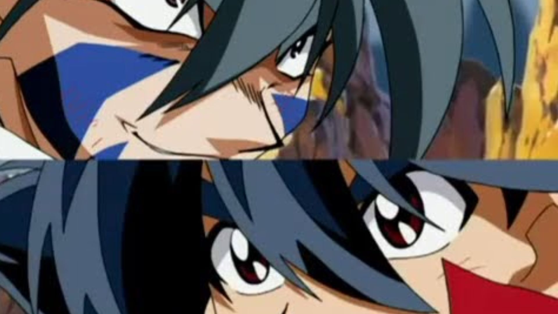 Tyson and Kai in Beyblade G Revolution.