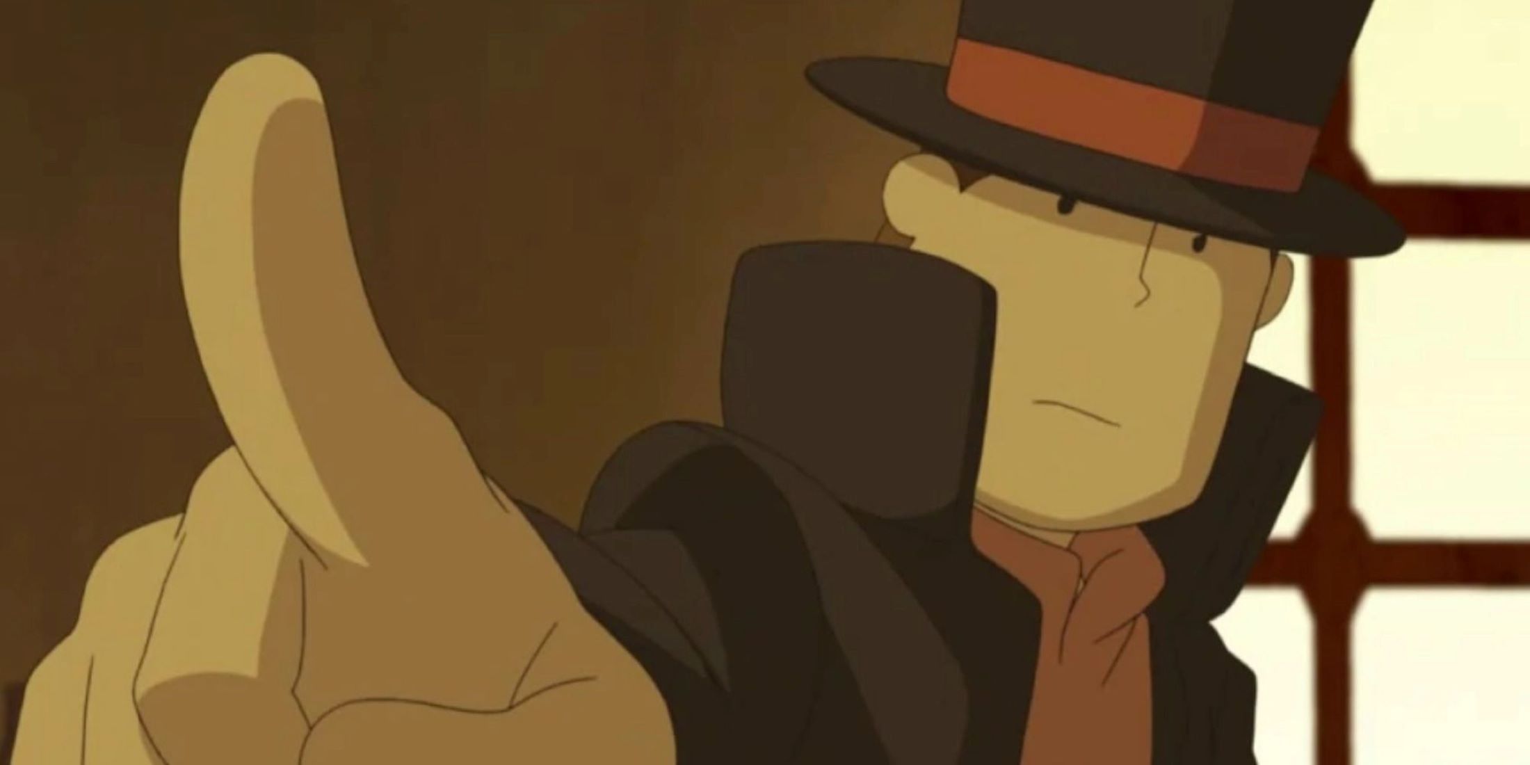 professor layton from the professor layton series