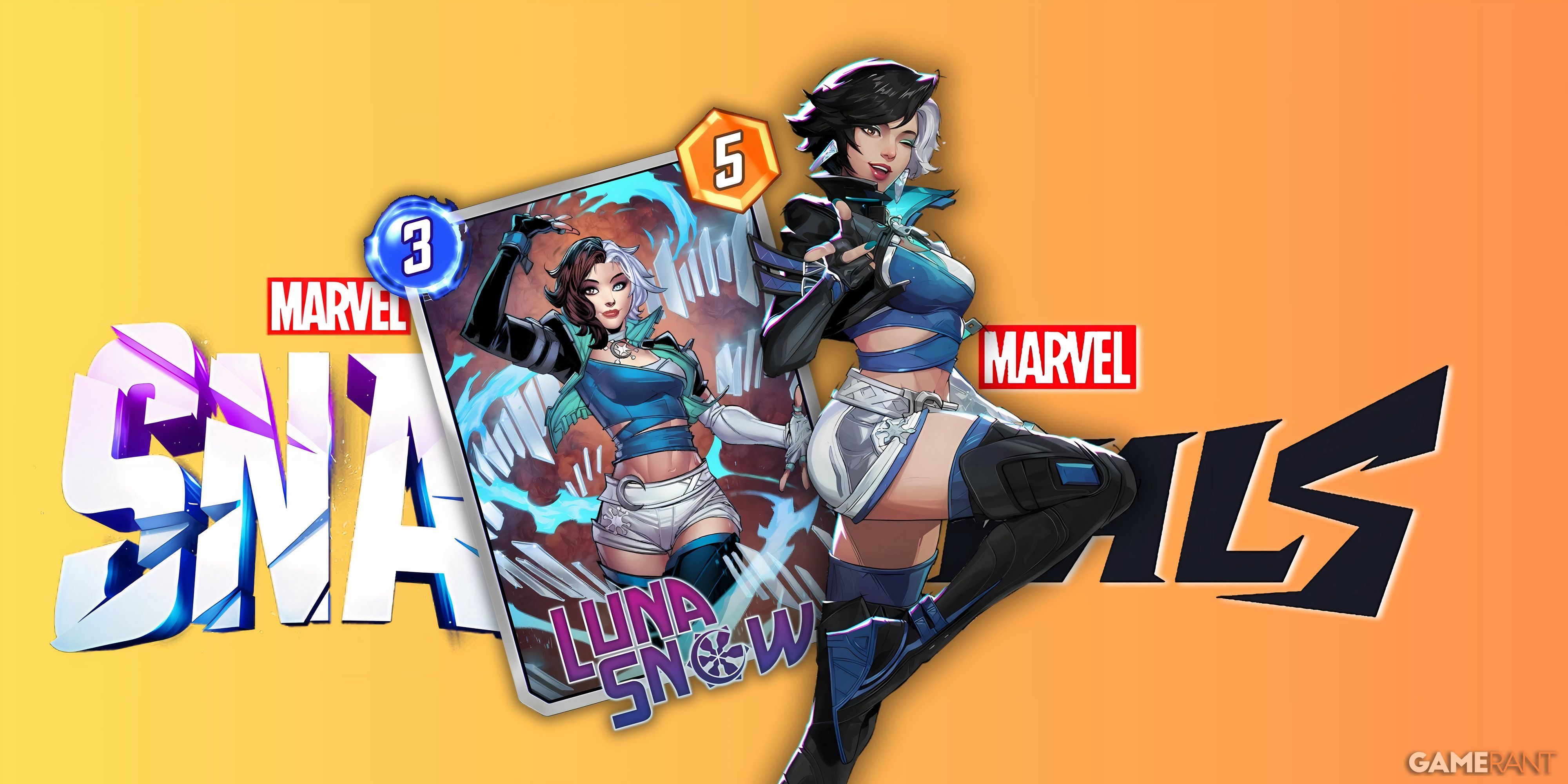 luna snow in marvel snap and marvel rivals.