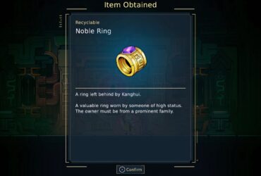 What to Do With Noble Ring?