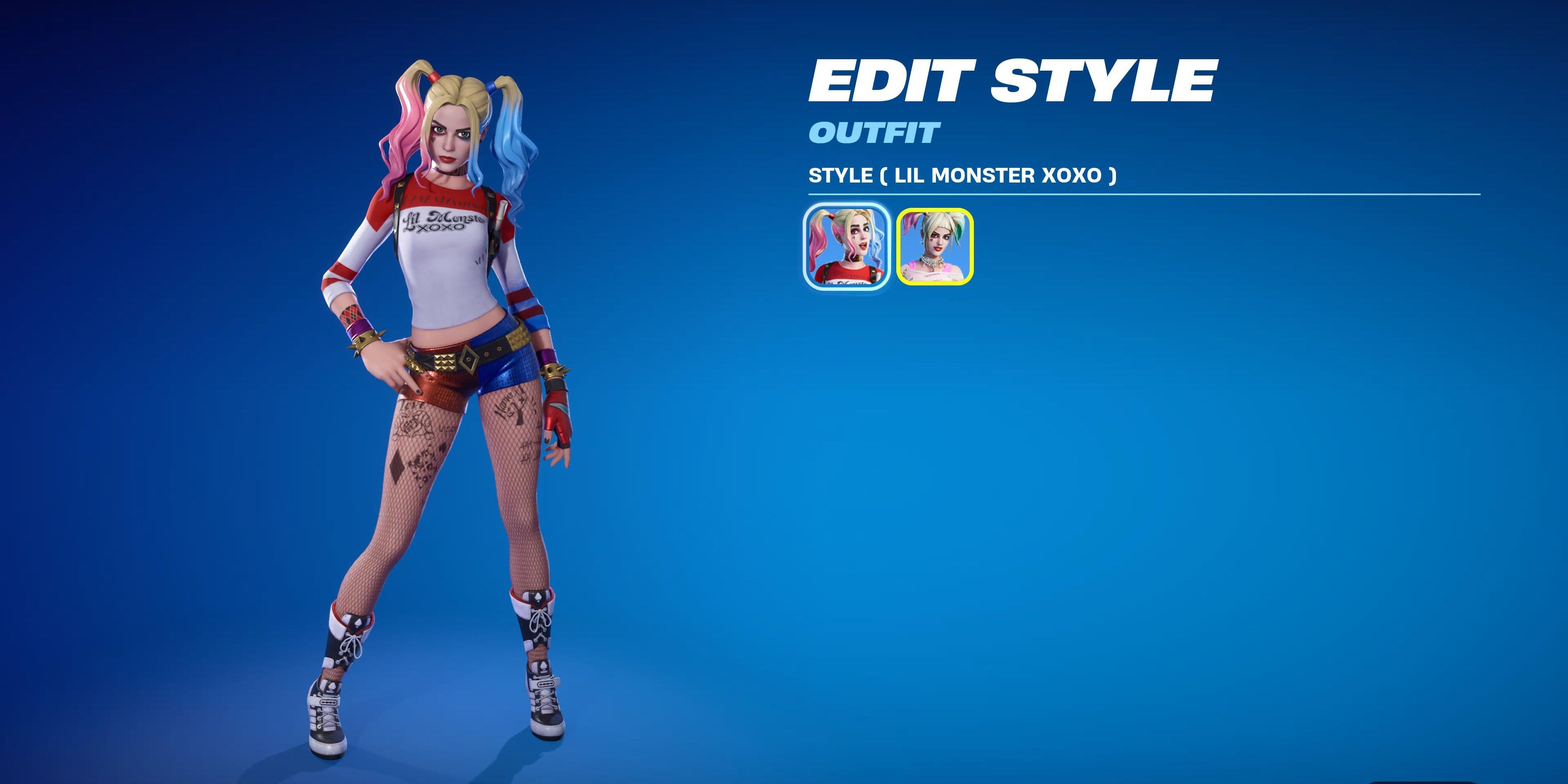 harley quinn in fortnite