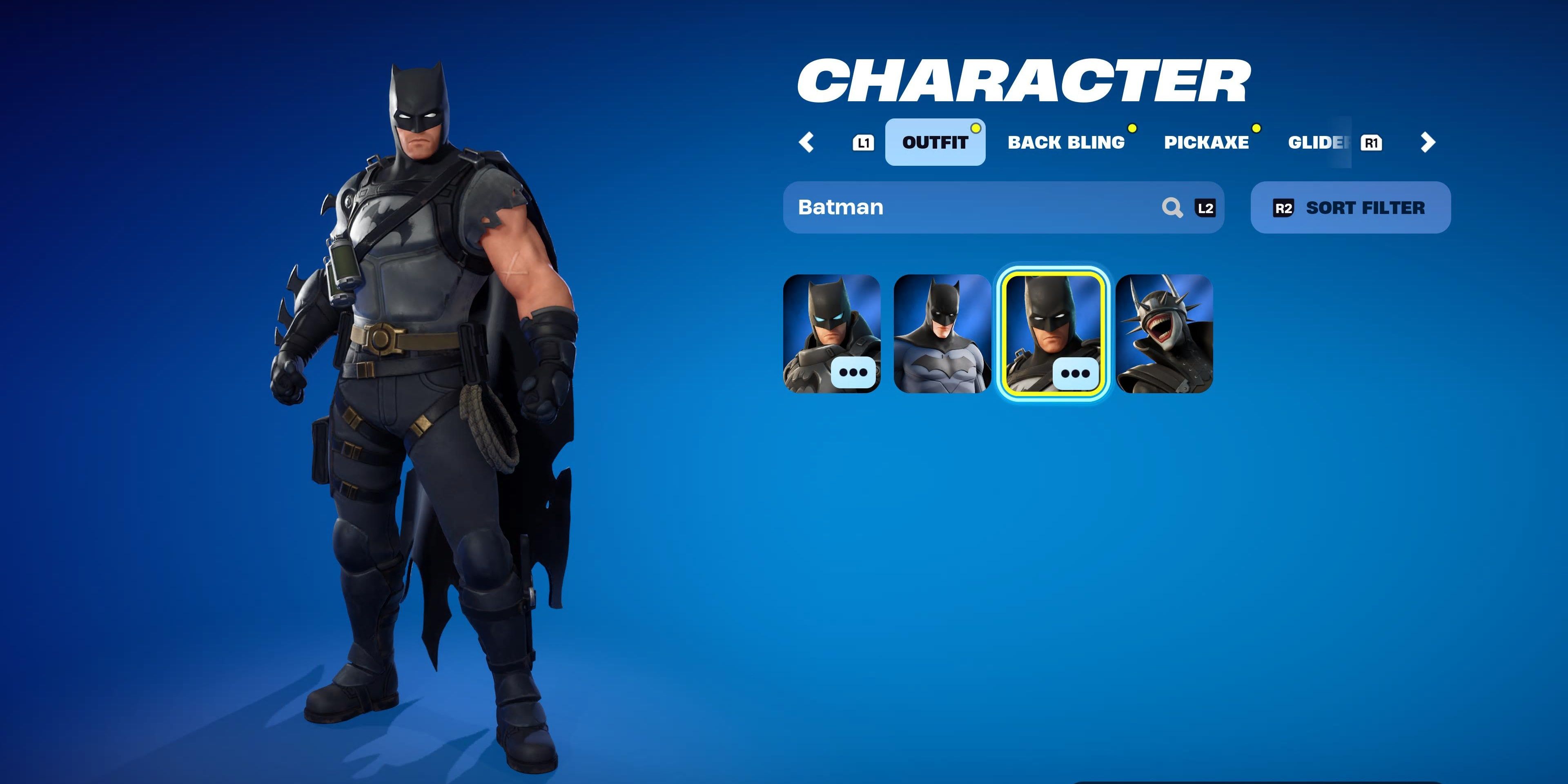 batman zero in fortnite